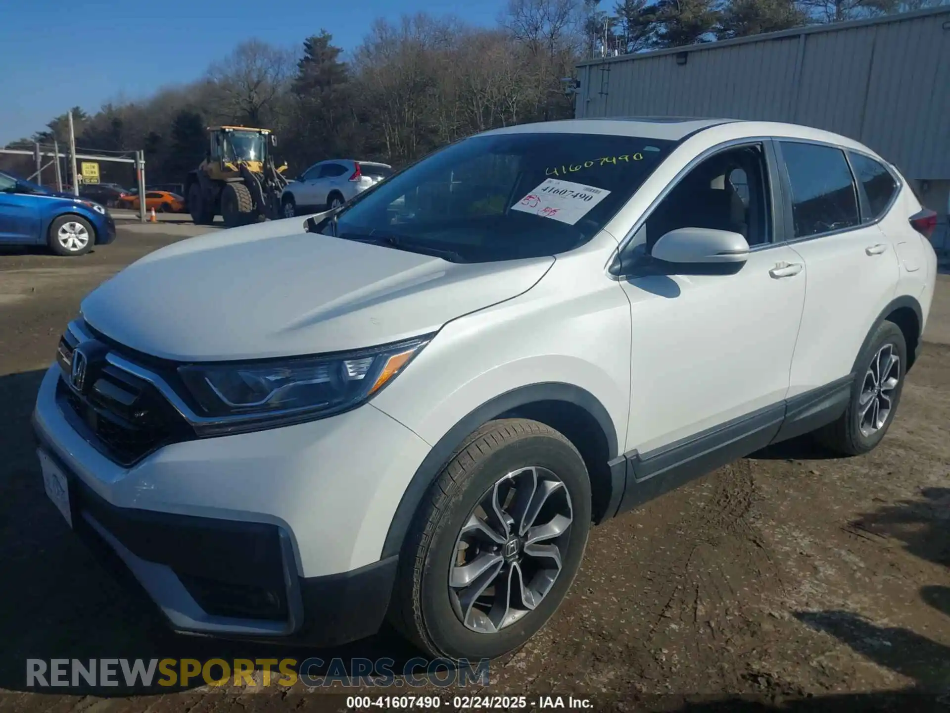 2 fotografías del automóvil dañado 2HKRW2H89MH615943 HONDA CR-V 2021