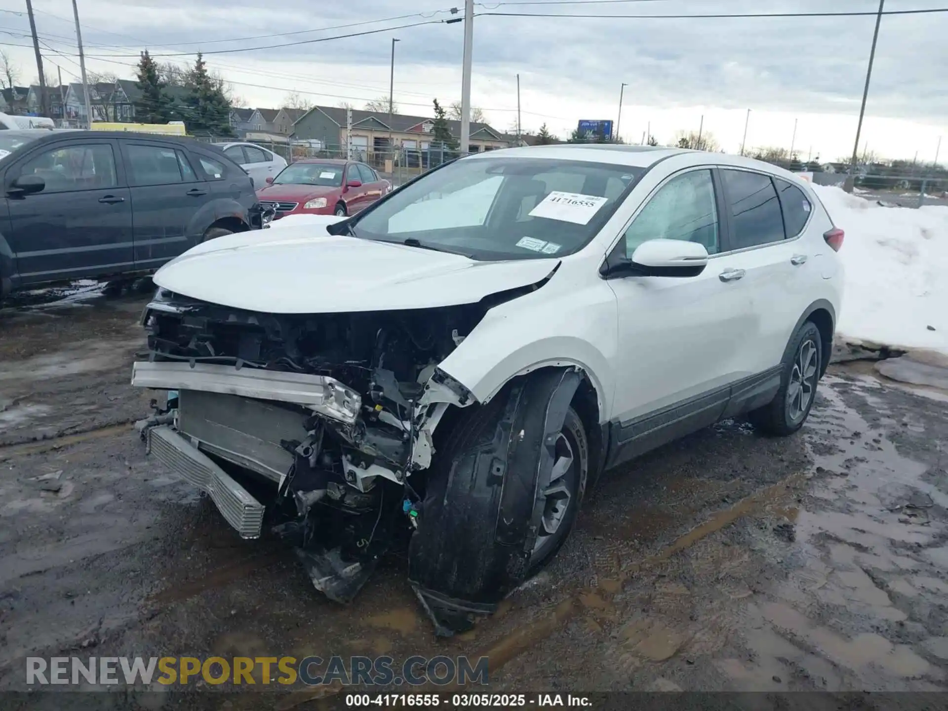 2 Photograph of a damaged car 2HKRW2H89MH646433 HONDA CR-V 2021