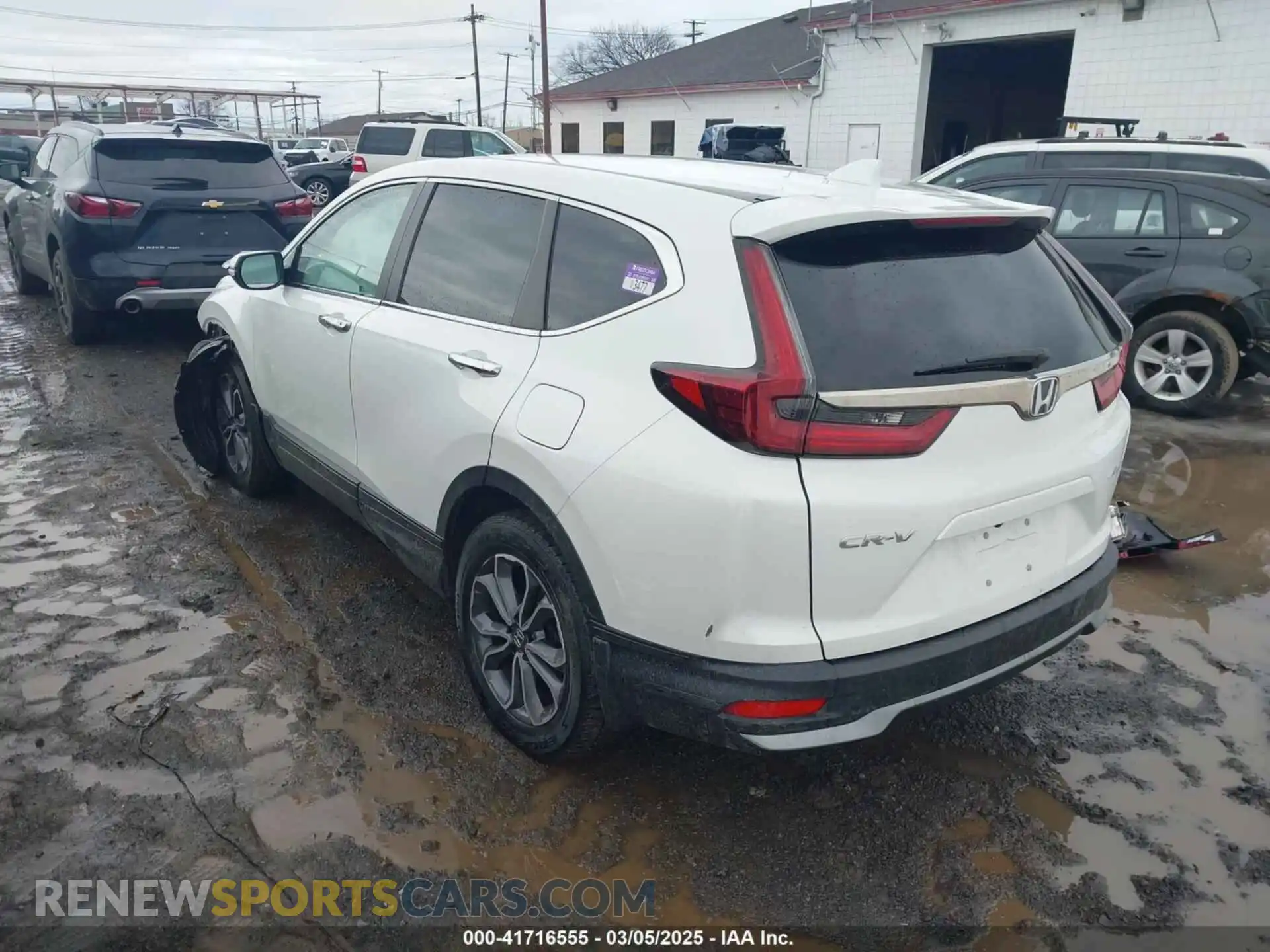 3 Photograph of a damaged car 2HKRW2H89MH646433 HONDA CR-V 2021