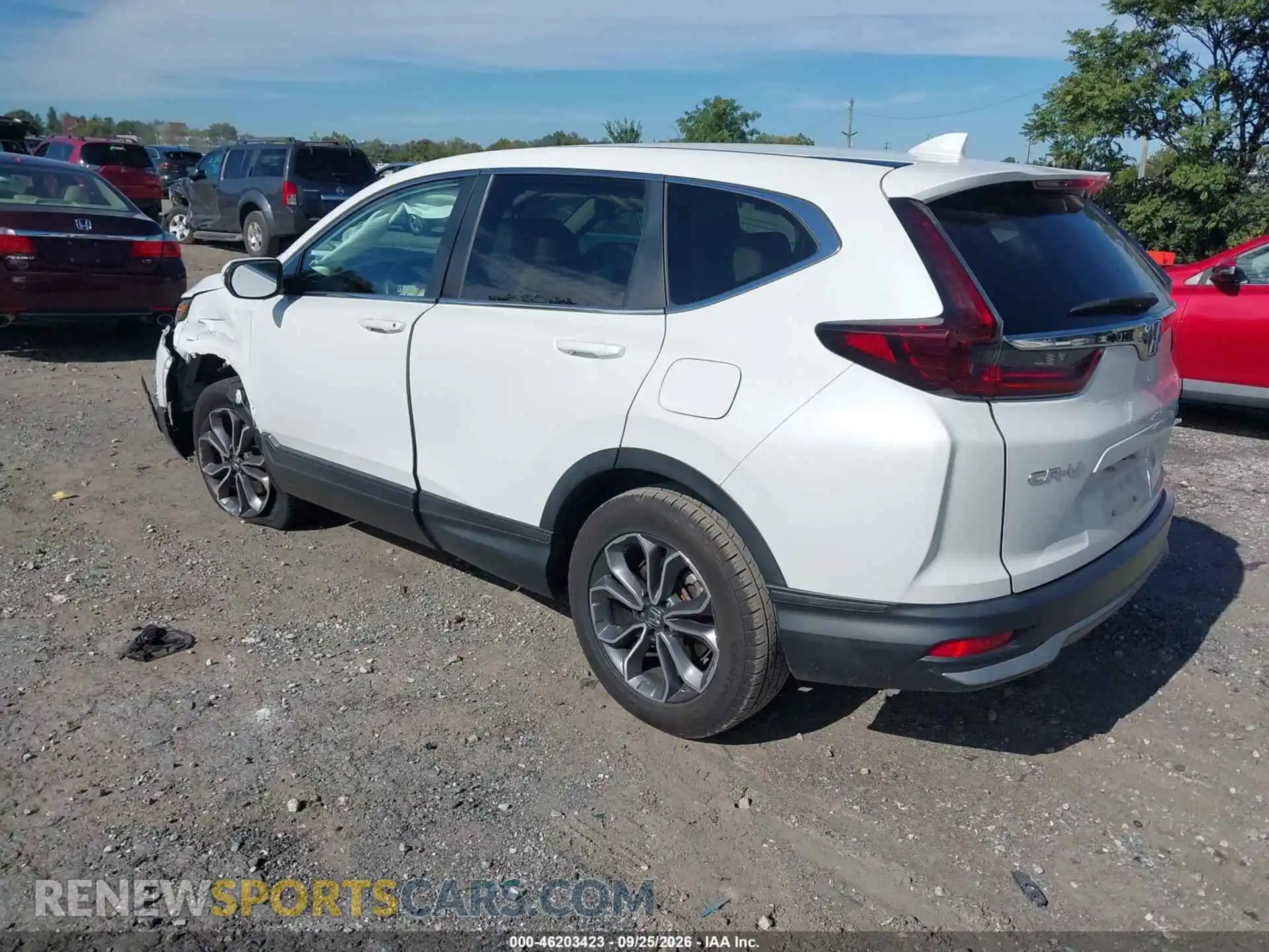 3 Фотография поврежденного автомобиля 2HKRW2H8XMH647221 HONDA CR-V 2021