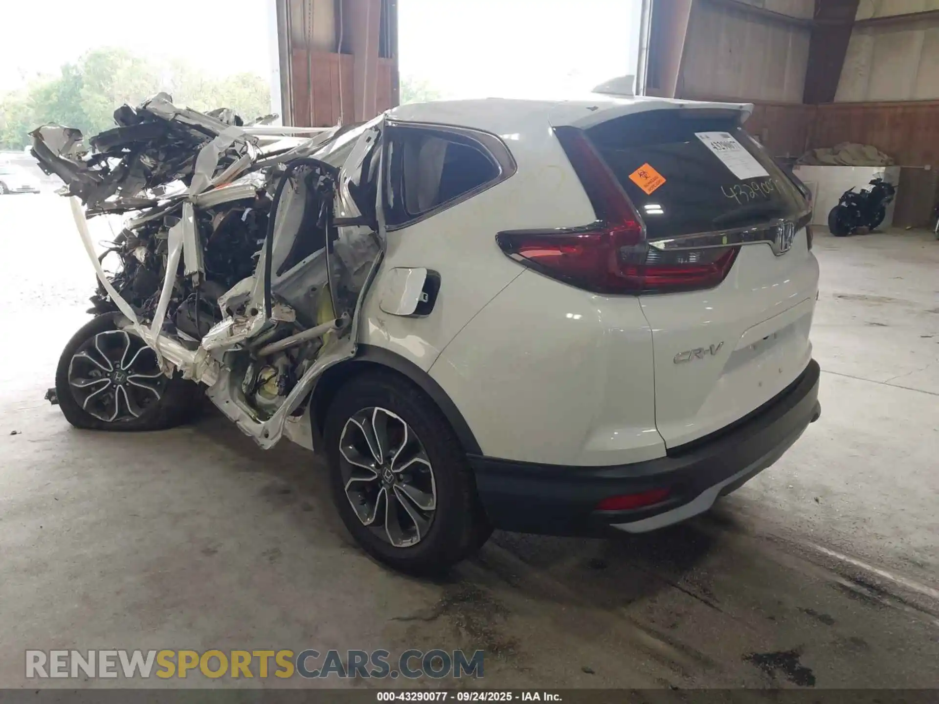 3 Photograph of a damaged car 2HKRW2H8XMH682390 HONDA CR-V 2021