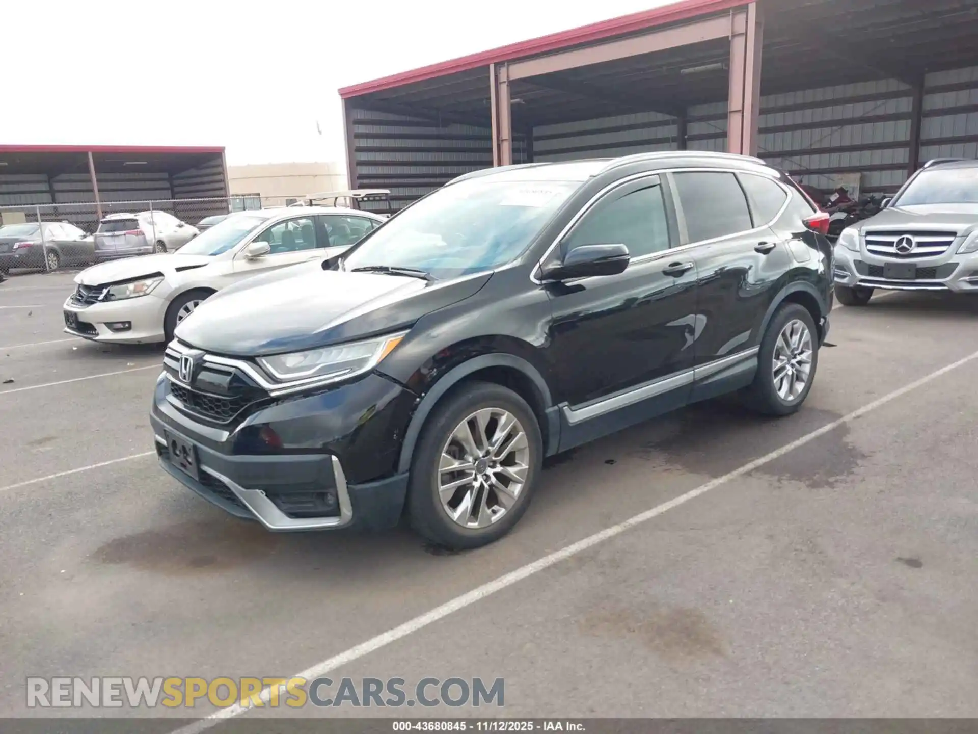 2 Photograph of a damaged car 2HKRW2H93MH670056 HONDA CR-V 2021