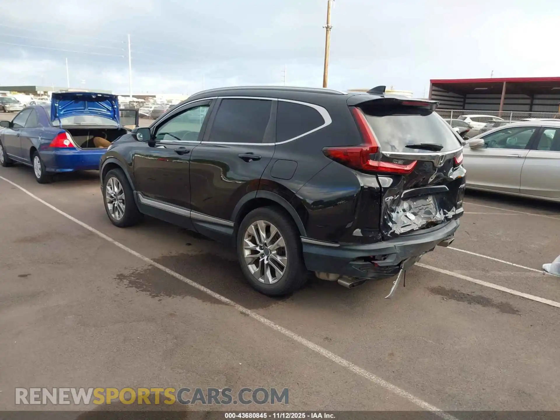 3 Photograph of a damaged car 2HKRW2H93MH670056 HONDA CR-V 2021