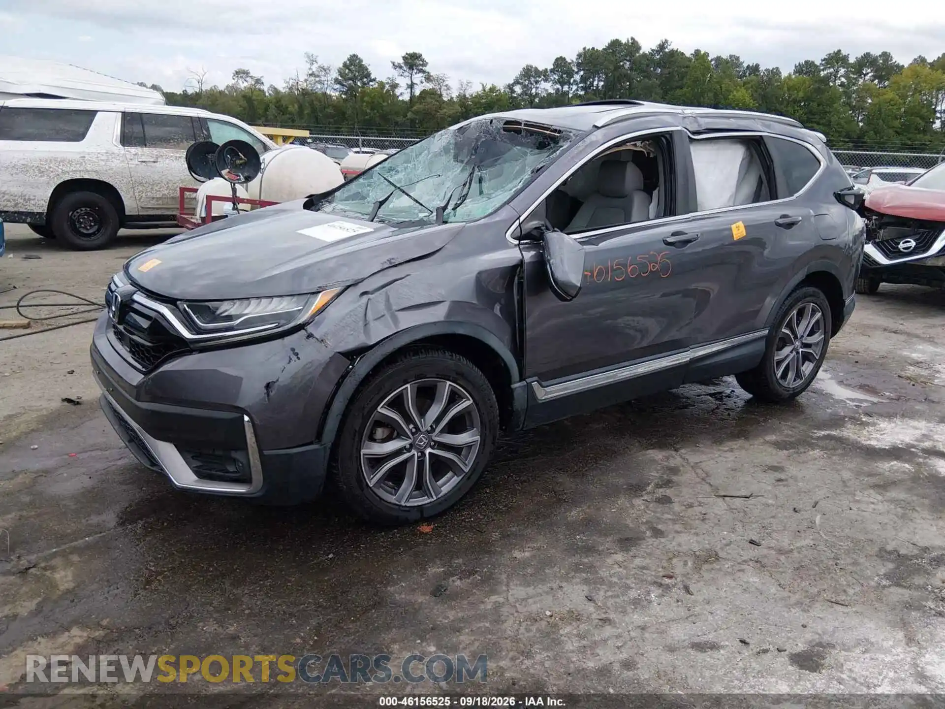 2 Photograph of a damaged car 2HKRW2H94MH663343 HONDA CR-V 2021