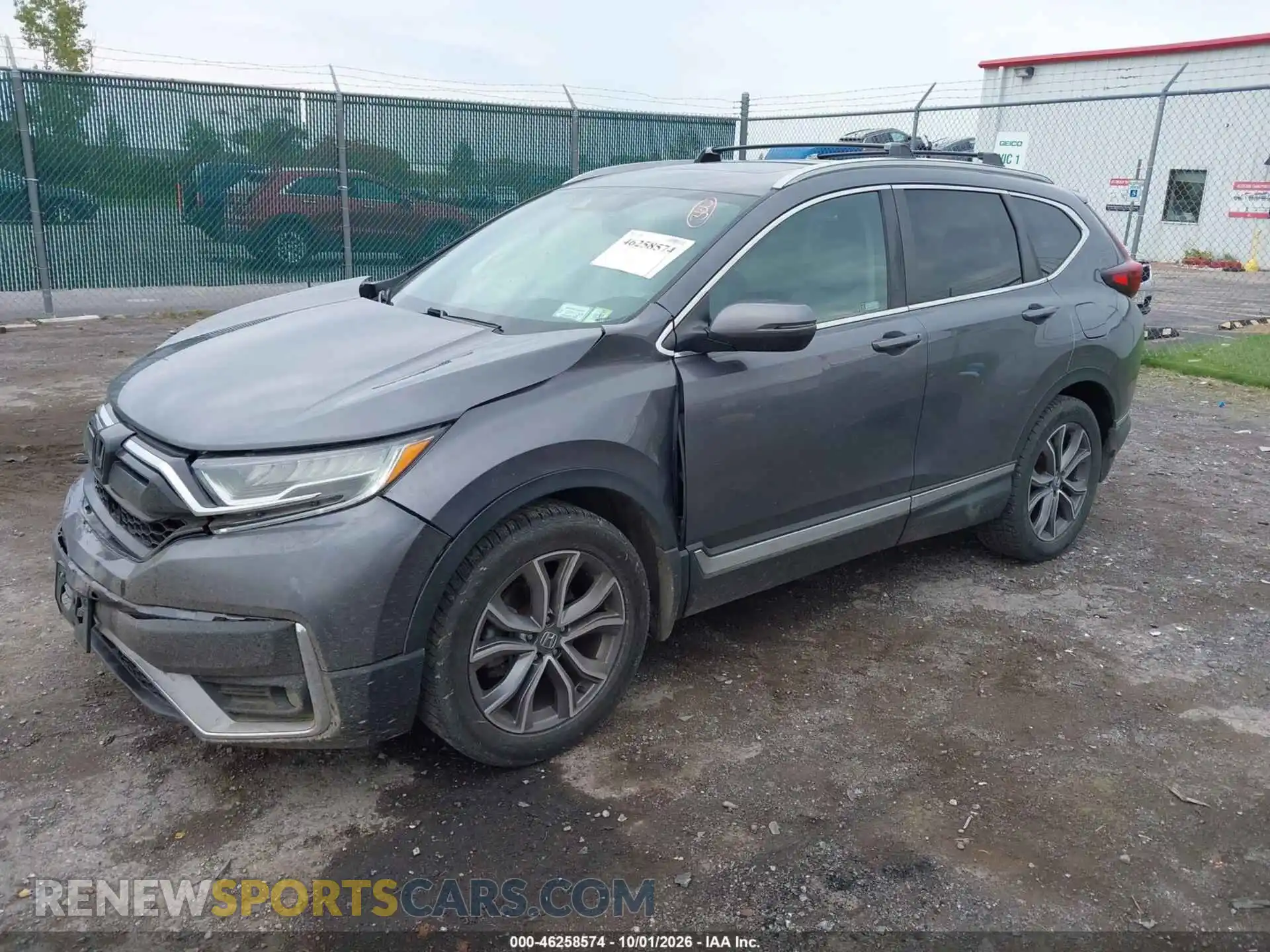 2 fotografías del automóvil dañado 2HKRW2H95MH611462 HONDA CR-V 2021