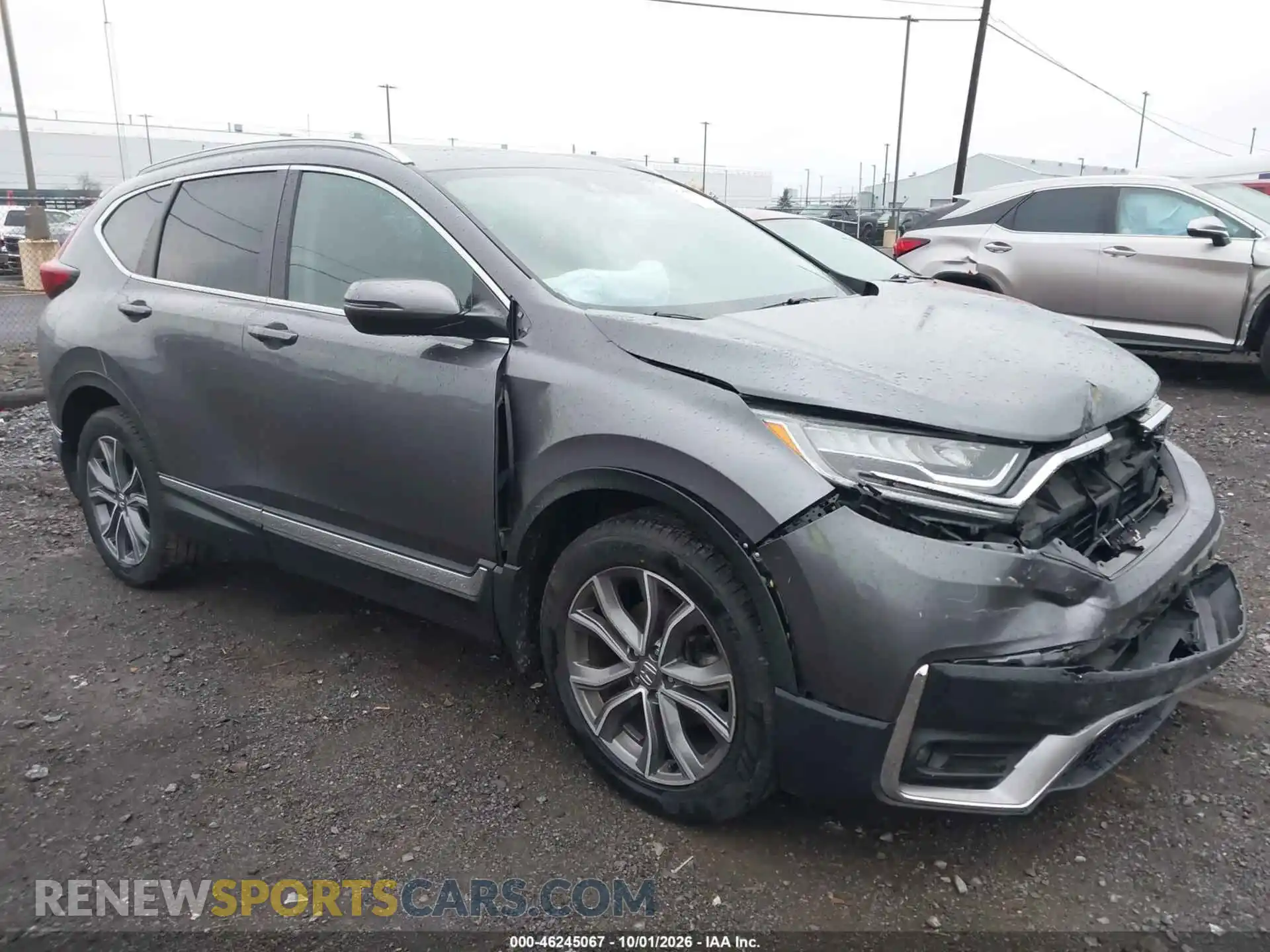 1 Photograph of a damaged car 2HKRW2H95MH640962 HONDA CR-V 2021