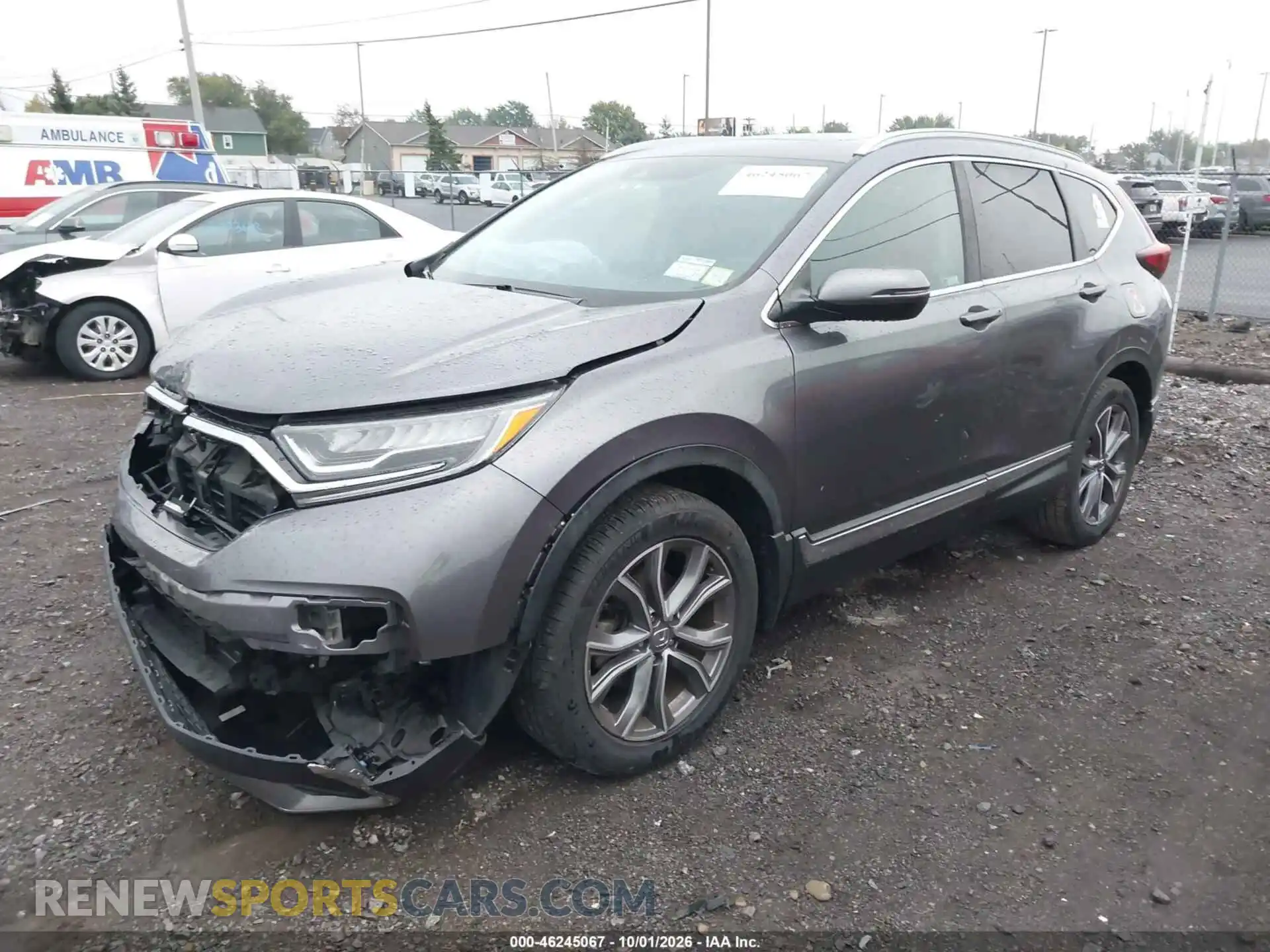 2 Photograph of a damaged car 2HKRW2H95MH640962 HONDA CR-V 2021