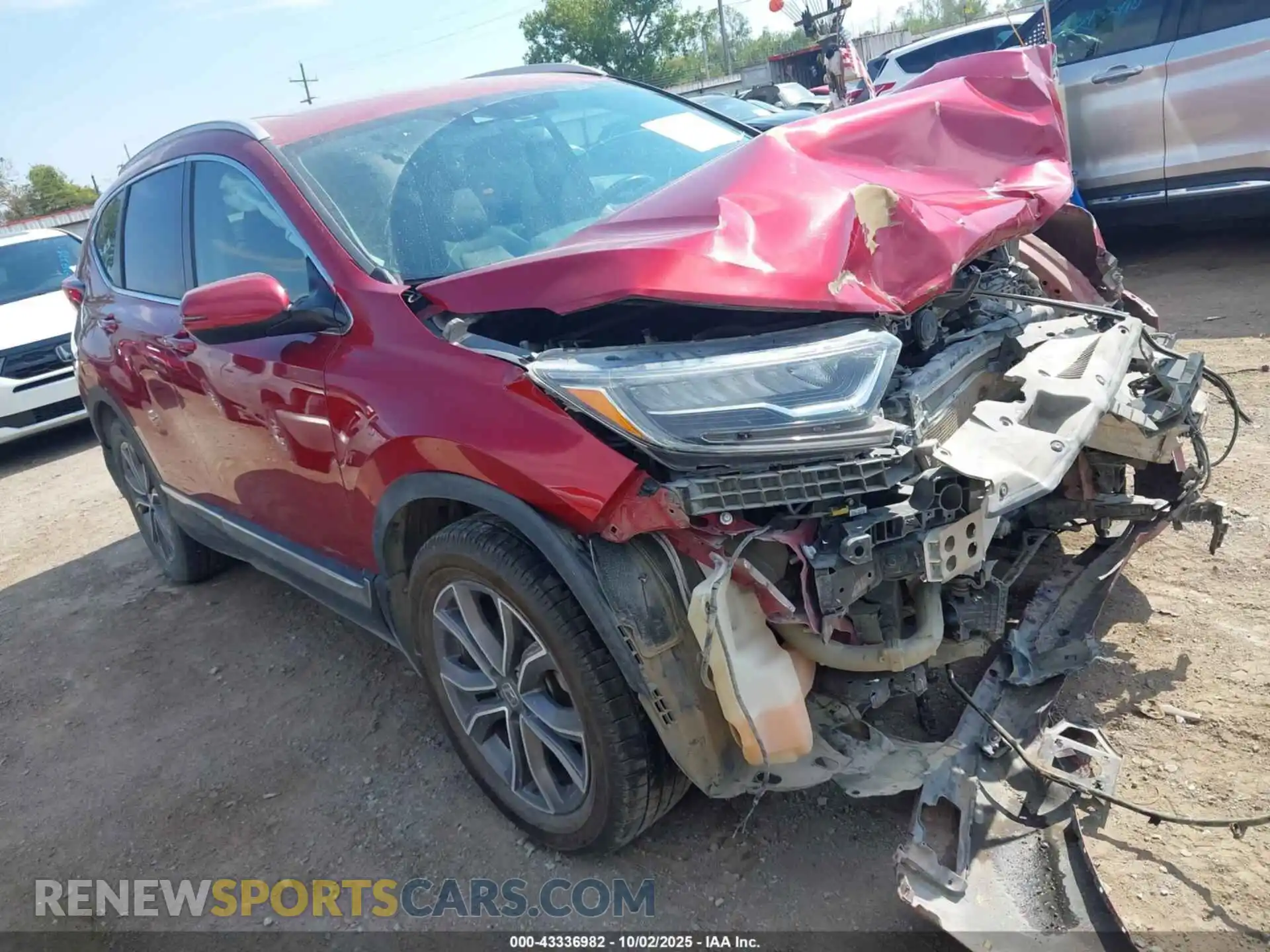 1 Photograph of a damaged car 2HKRW2H99MH636154 HONDA CR-V 2021