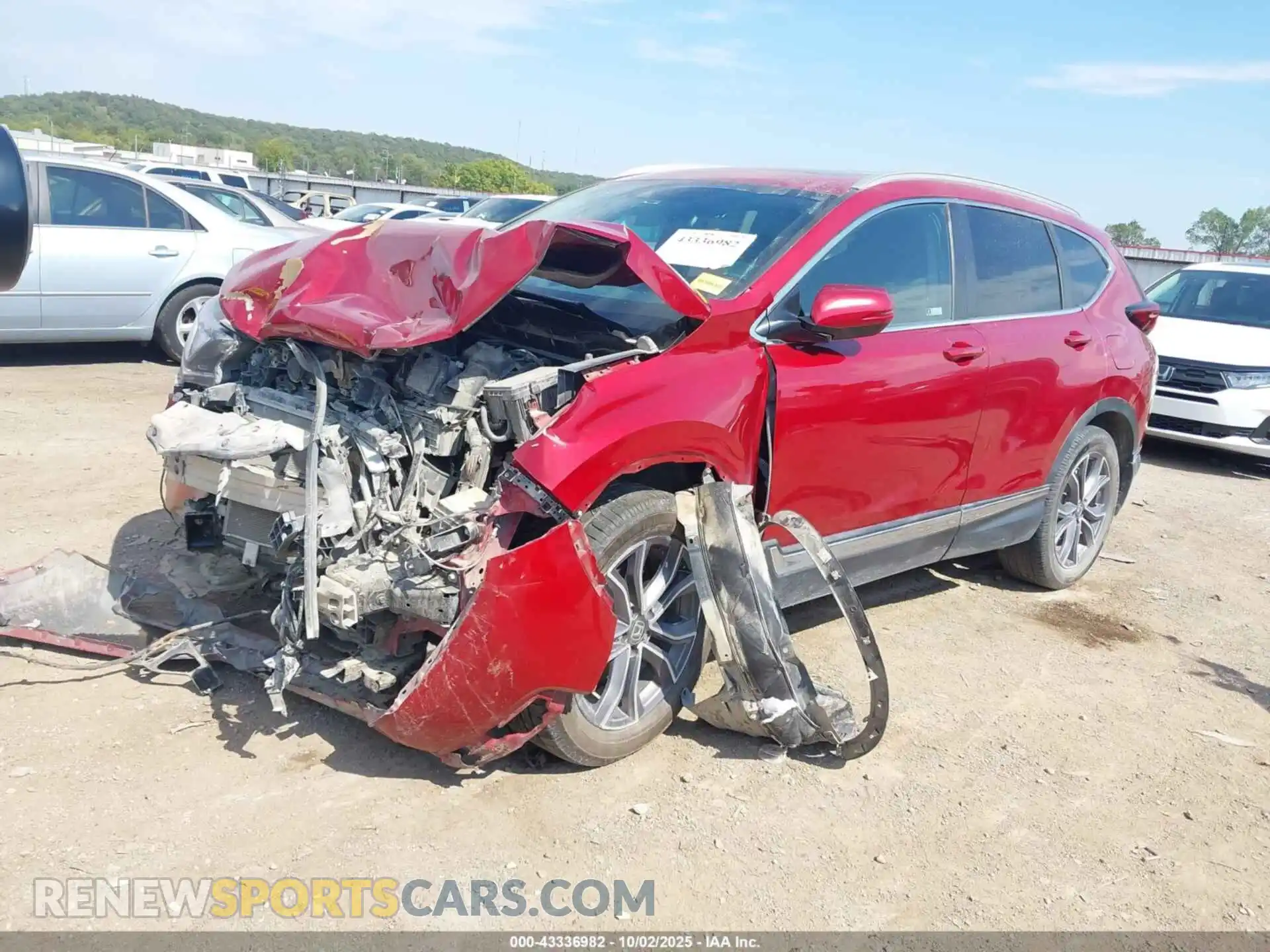 2 Photograph of a damaged car 2HKRW2H99MH636154 HONDA CR-V 2021