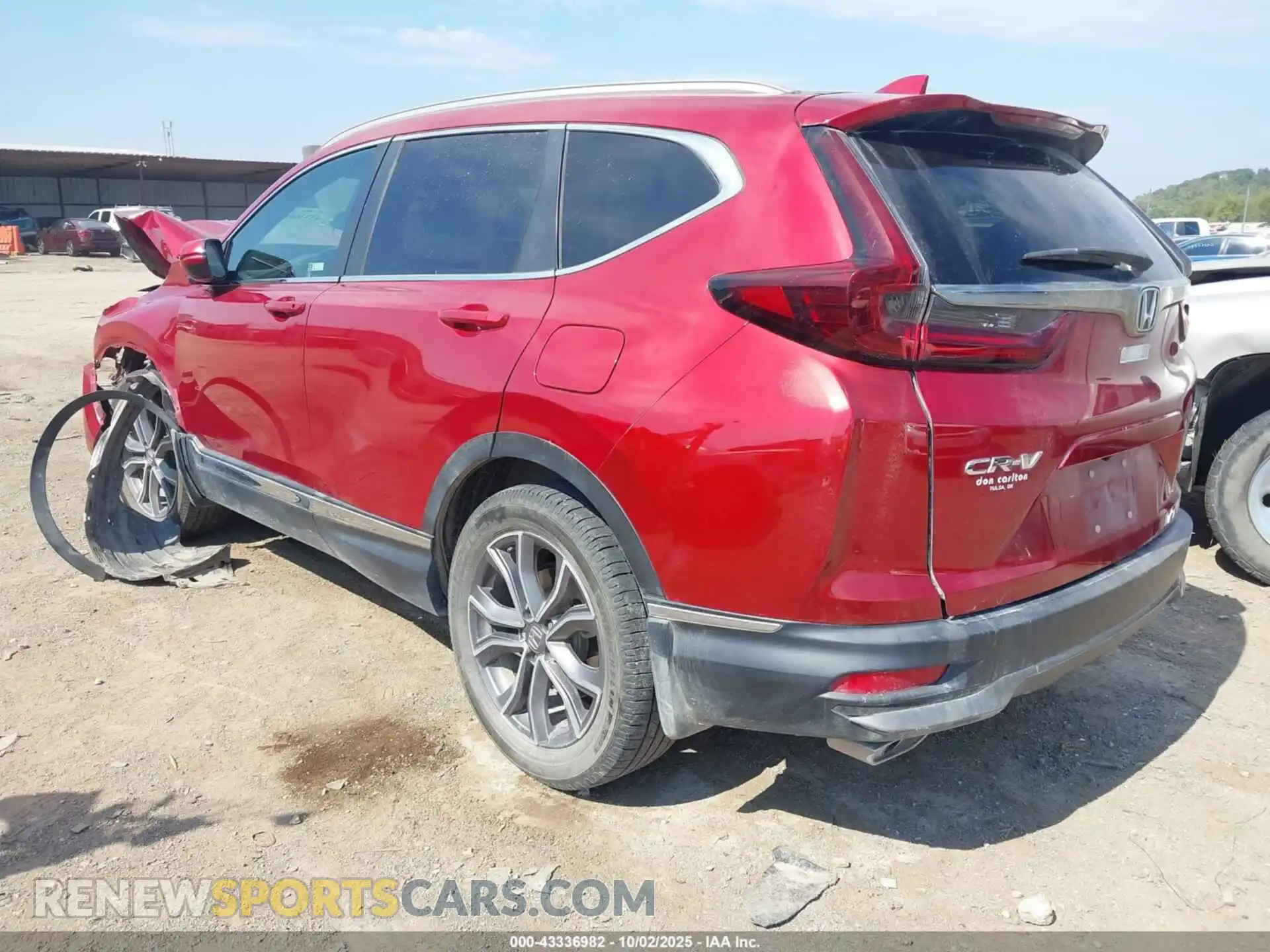 3 Photograph of a damaged car 2HKRW2H99MH636154 HONDA CR-V 2021