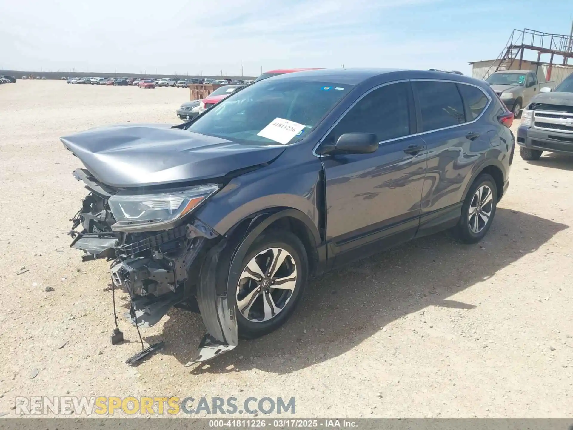 2 Photograph of a damaged car 5J6RW1H20ML006512 HONDA CR-V 2021
