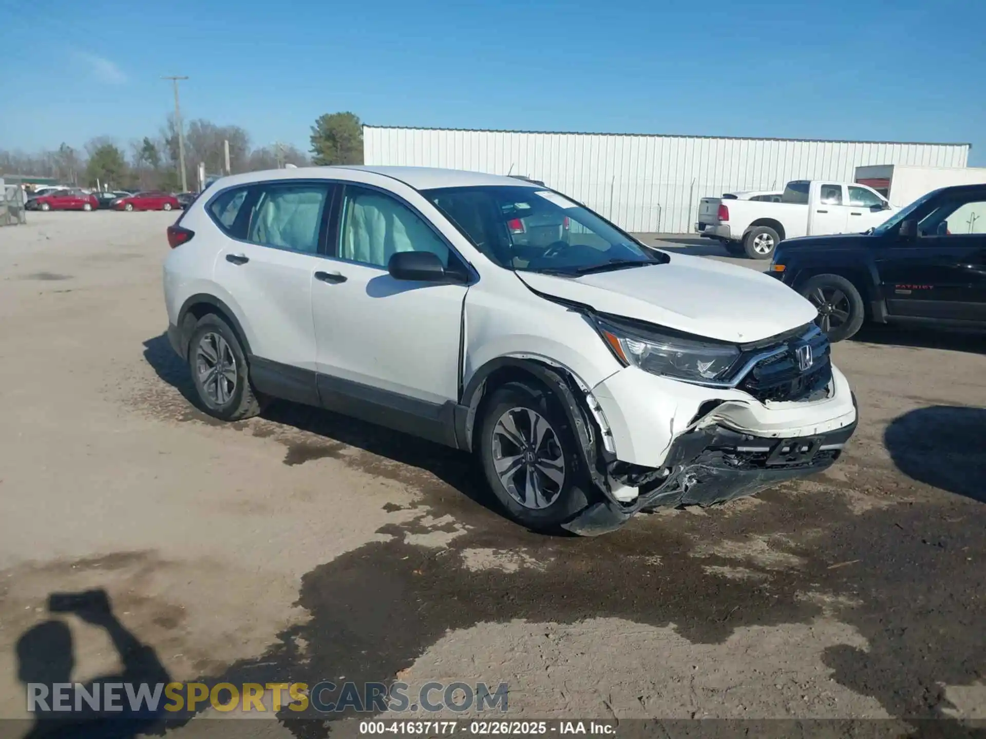 1 Photograph of a damaged car 5J6RW1H23ML007752 HONDA CR-V 2021