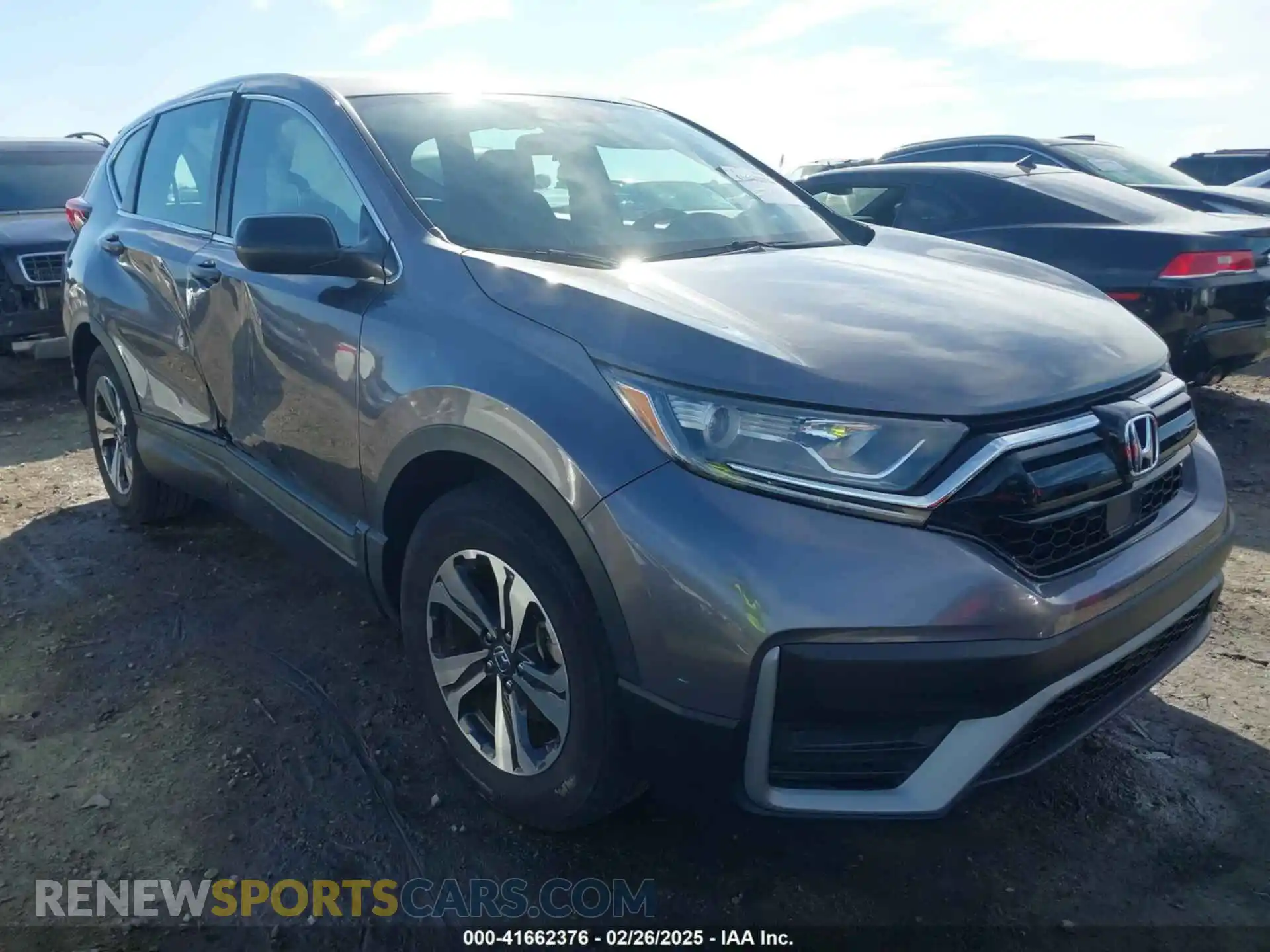 1 Photograph of a damaged car 5J6RW1H25ML007249 HONDA CR-V 2021