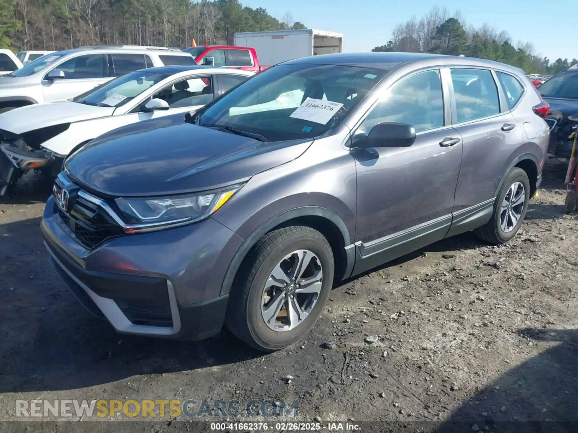 2 Photograph of a damaged car 5J6RW1H25ML007249 HONDA CR-V 2021