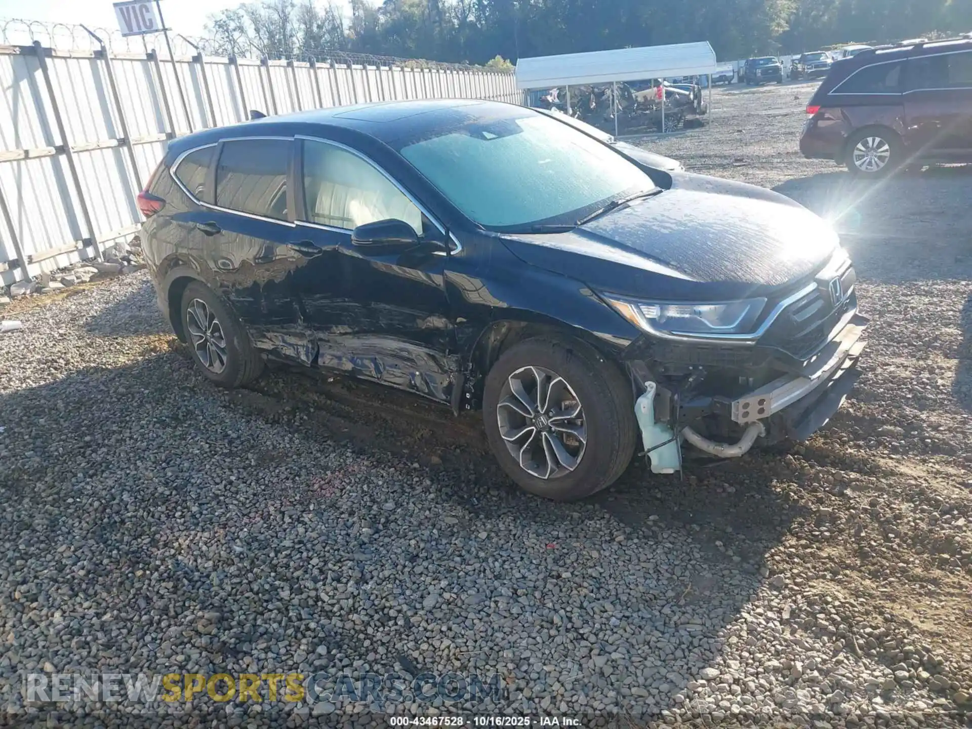 1 Photograph of a damaged car 5J6RW1H54MA002811 HONDA CR-V 2021