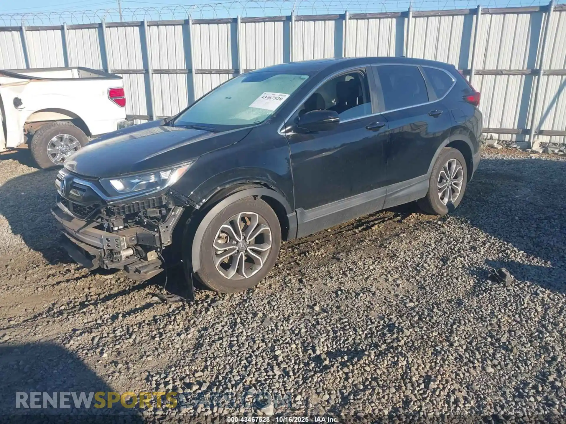 2 Photograph of a damaged car 5J6RW1H54MA002811 HONDA CR-V 2021