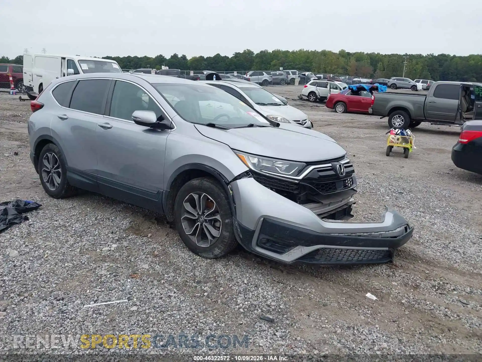 1 Фотография поврежденного автомобиля 5J6RW1H55MA010738 HONDA CR-V 2021