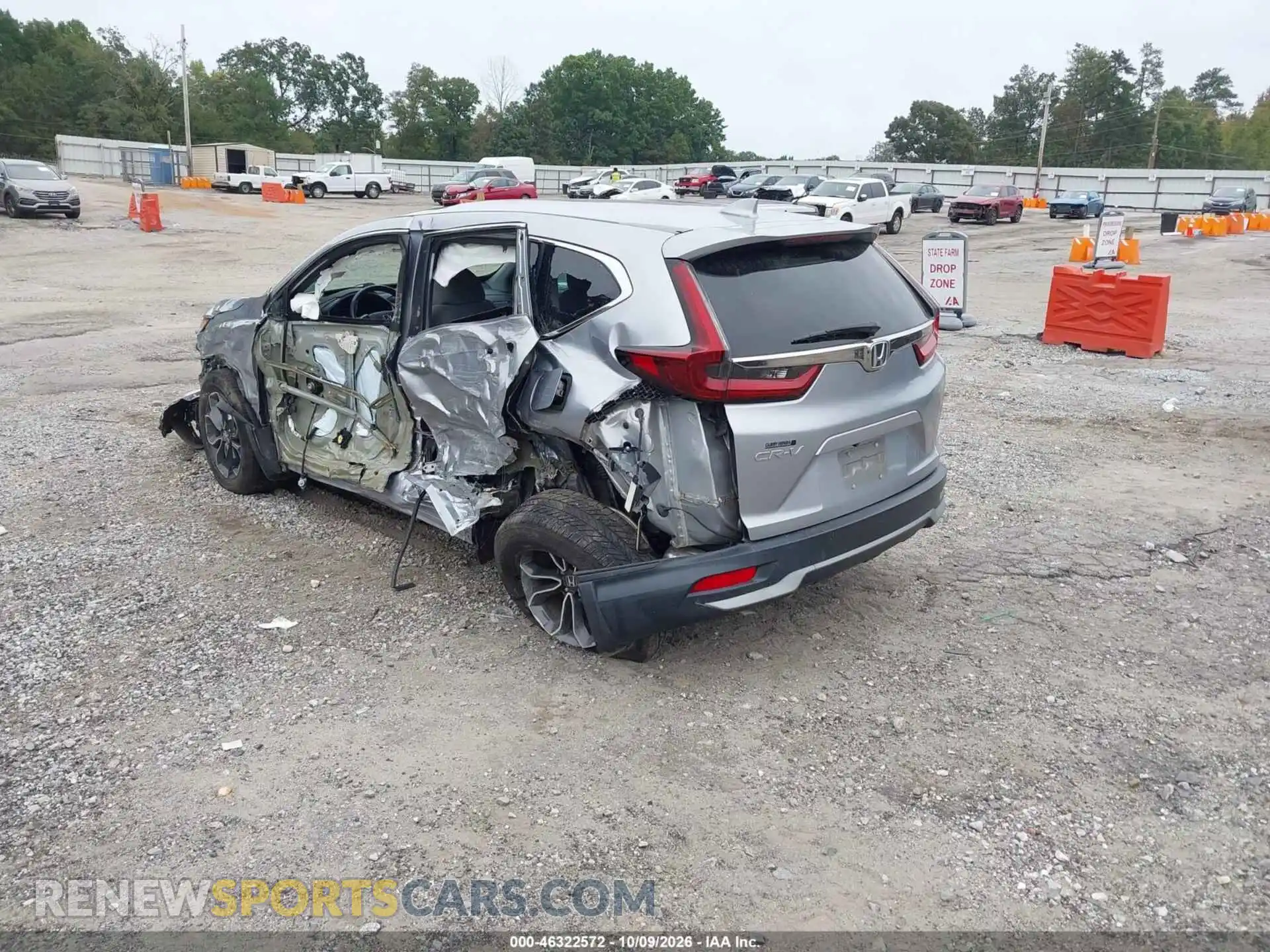 3 Фотография поврежденного автомобиля 5J6RW1H55MA010738 HONDA CR-V 2021