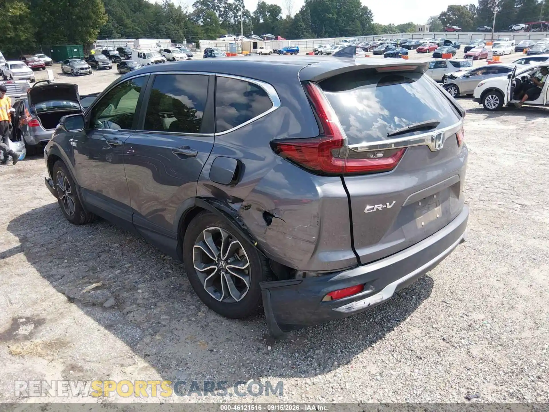 3 Photograph of a damaged car 5J6RW1H55ML006404 HONDA CR-V 2021