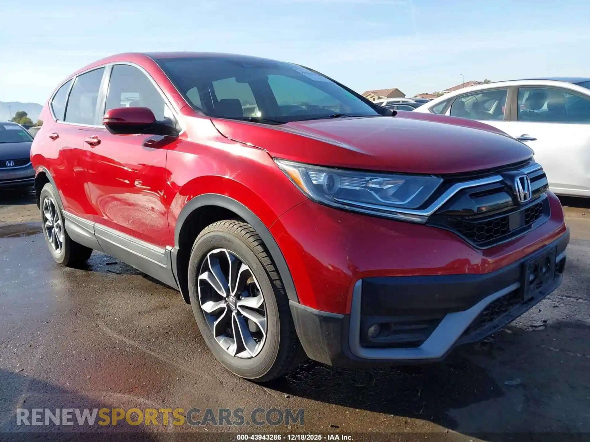 1 Photograph of a damaged car 5J6RW1H59MA005185 HONDA CR-V 2021