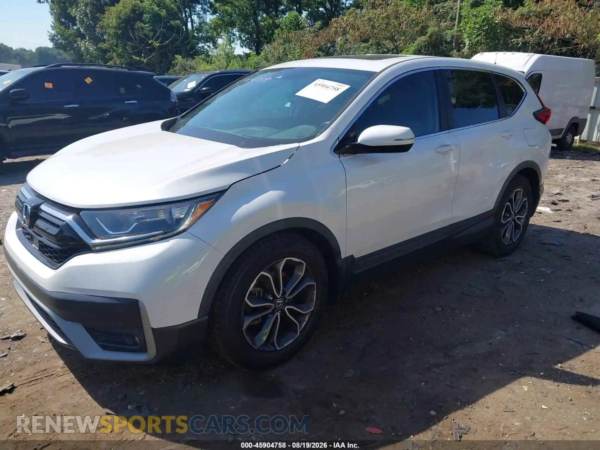 2 fotografías del automóvil dañado 5J6RW1H59MA013867 HONDA CR-V 2021