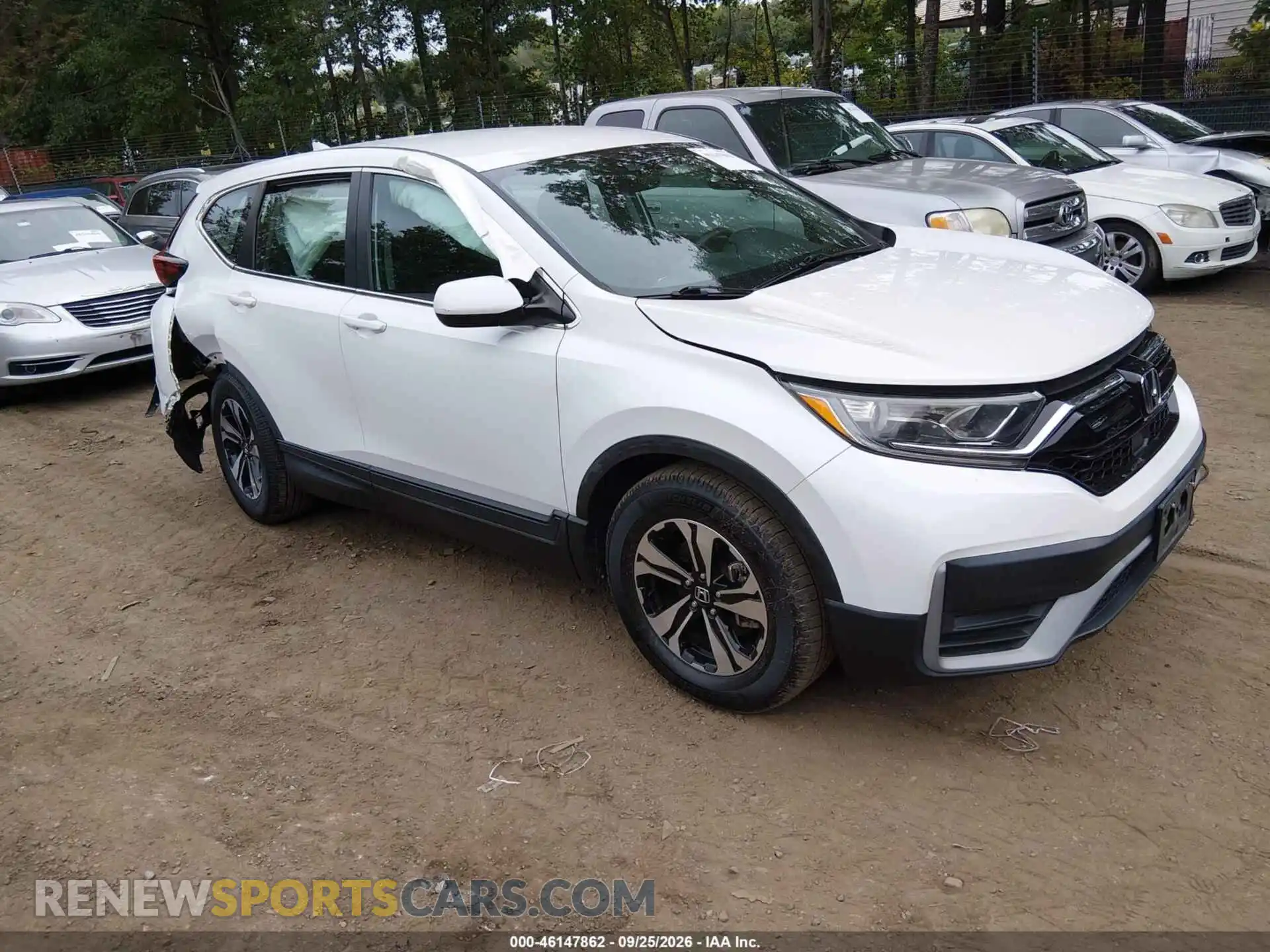 1 Photograph of a damaged car 5J6RW1H78ML008875 HONDA CR-V 2021