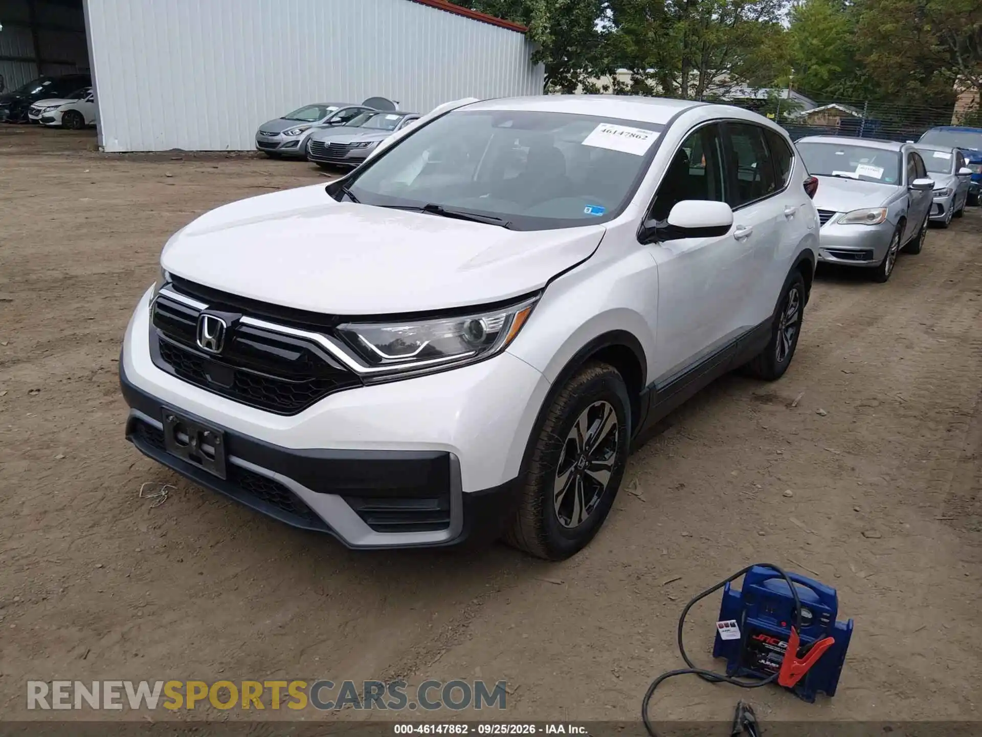 2 Photograph of a damaged car 5J6RW1H78ML008875 HONDA CR-V 2021