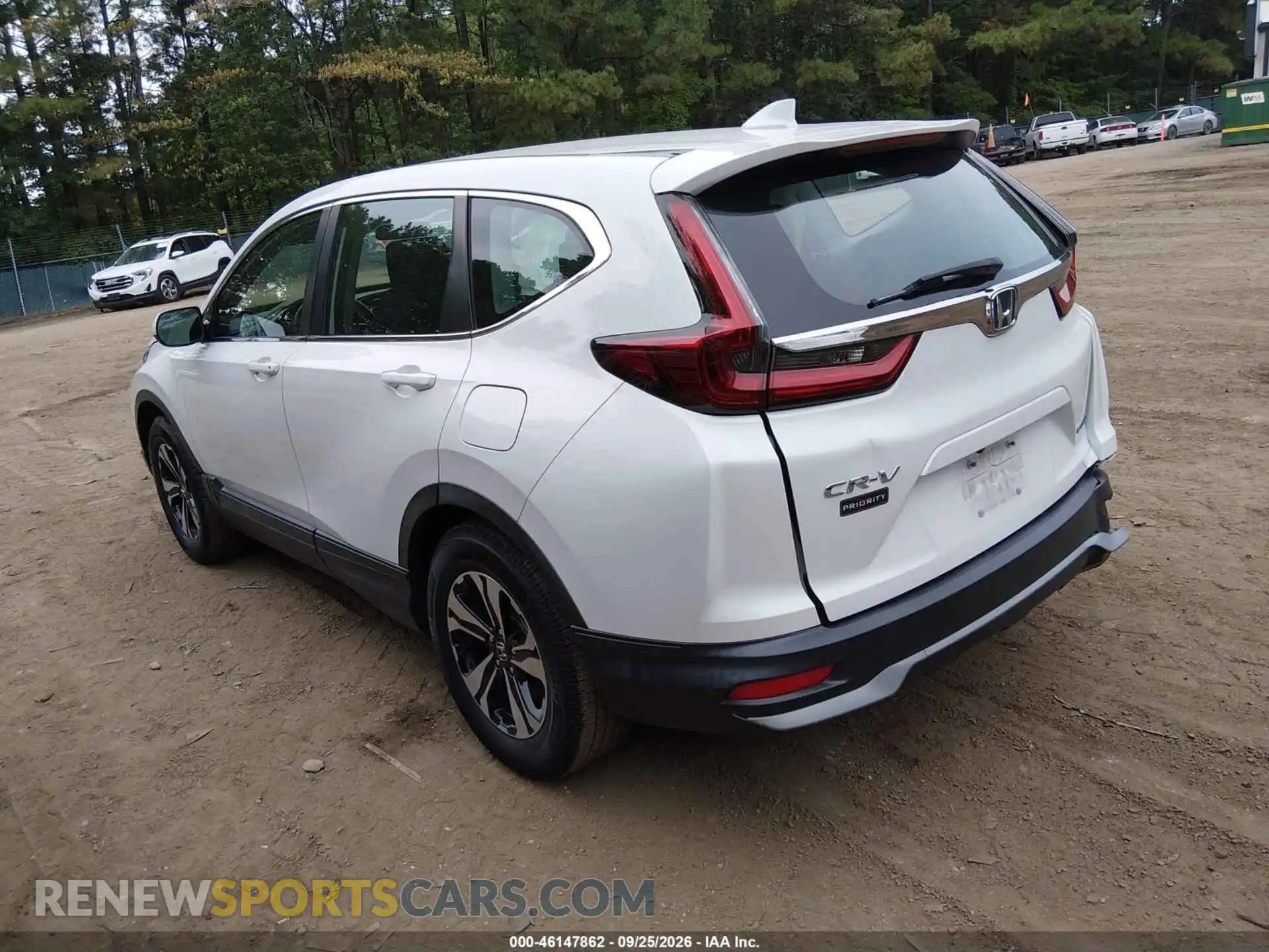 3 Photograph of a damaged car 5J6RW1H78ML008875 HONDA CR-V 2021