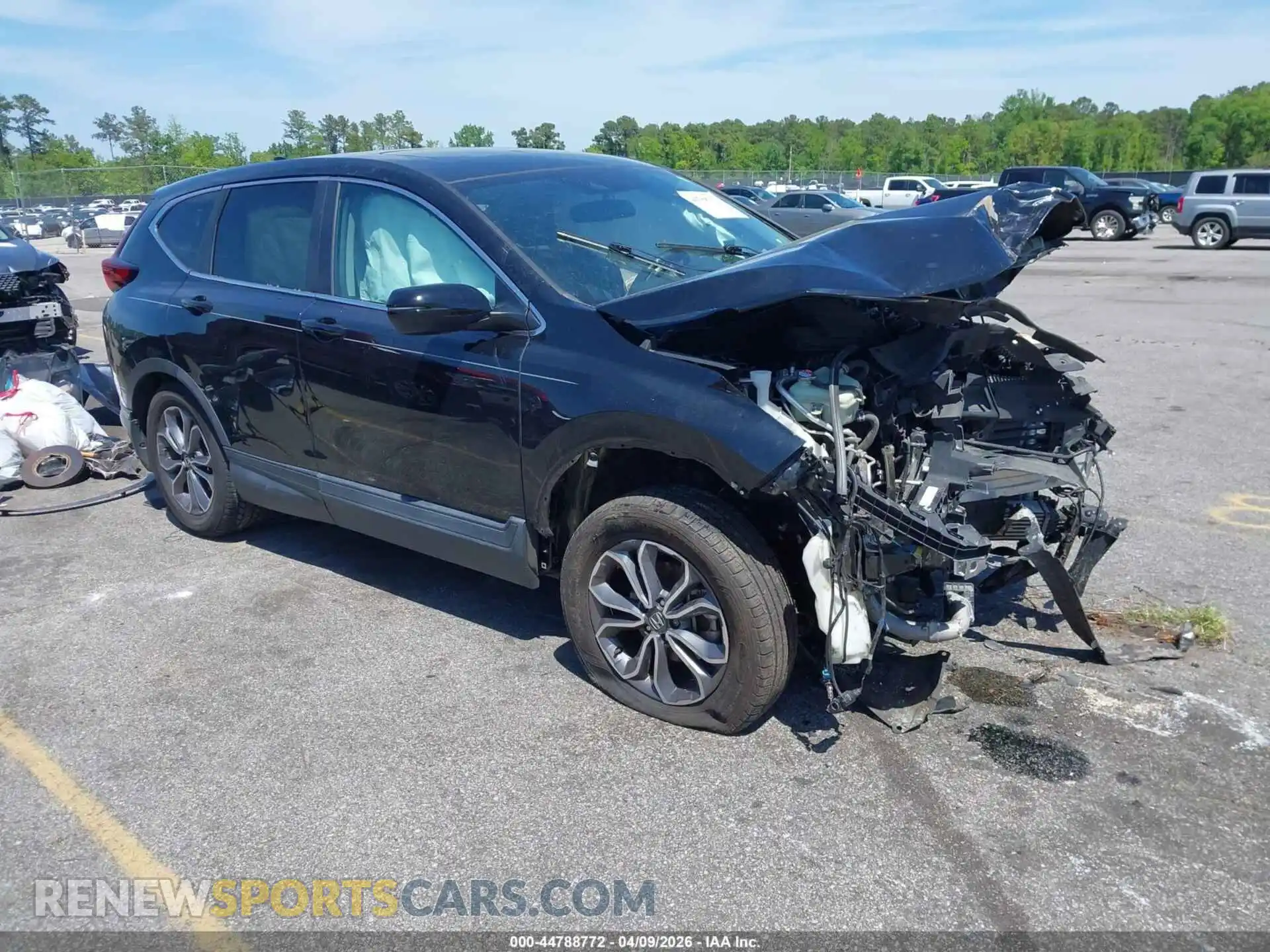1 Photograph of a damaged car 5J6RW1H88ML010151 HONDA CR-V 2021