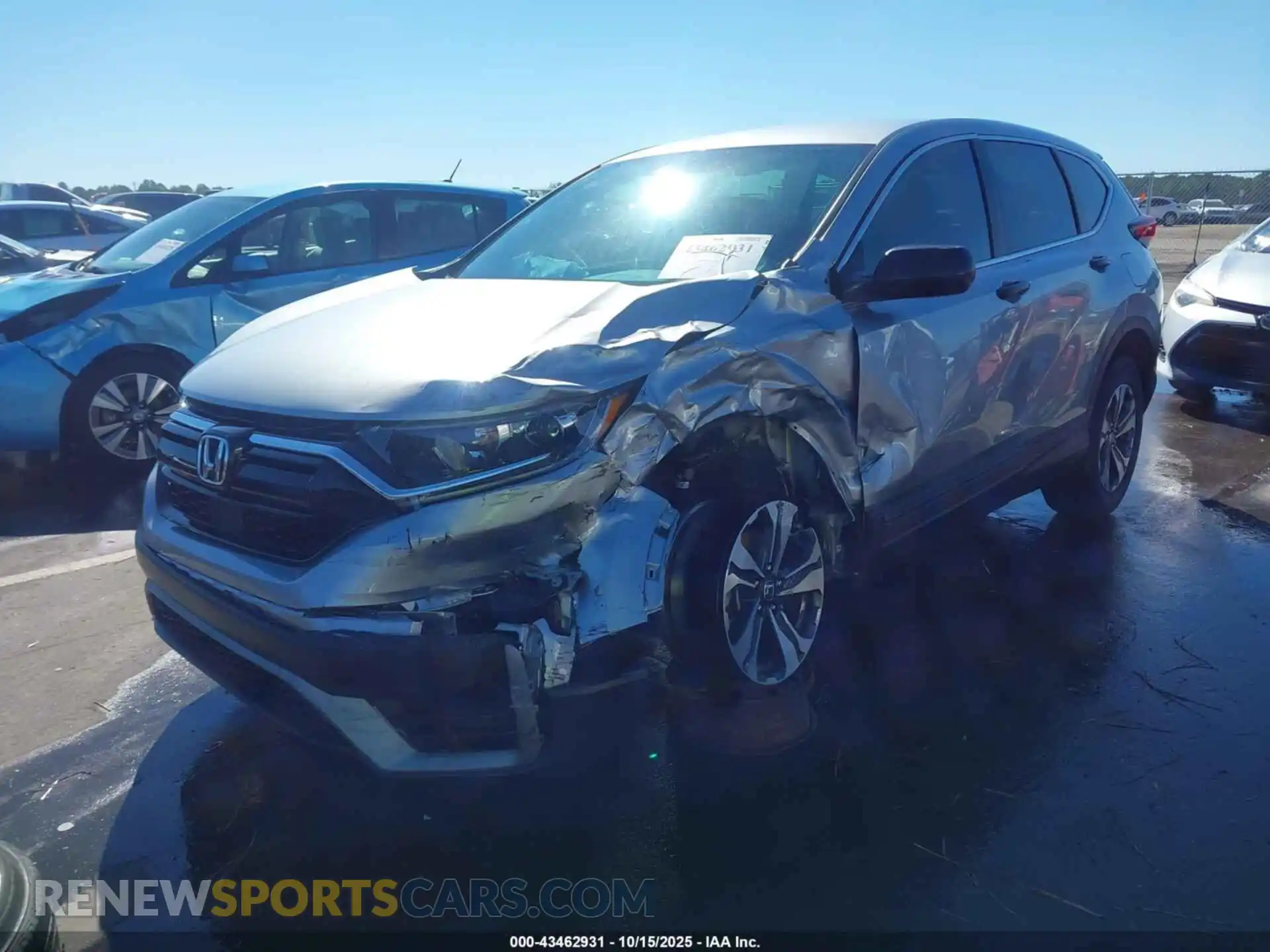 2 Photograph of a damaged car 5J6RW2H22MA008540 HONDA CR-V 2021