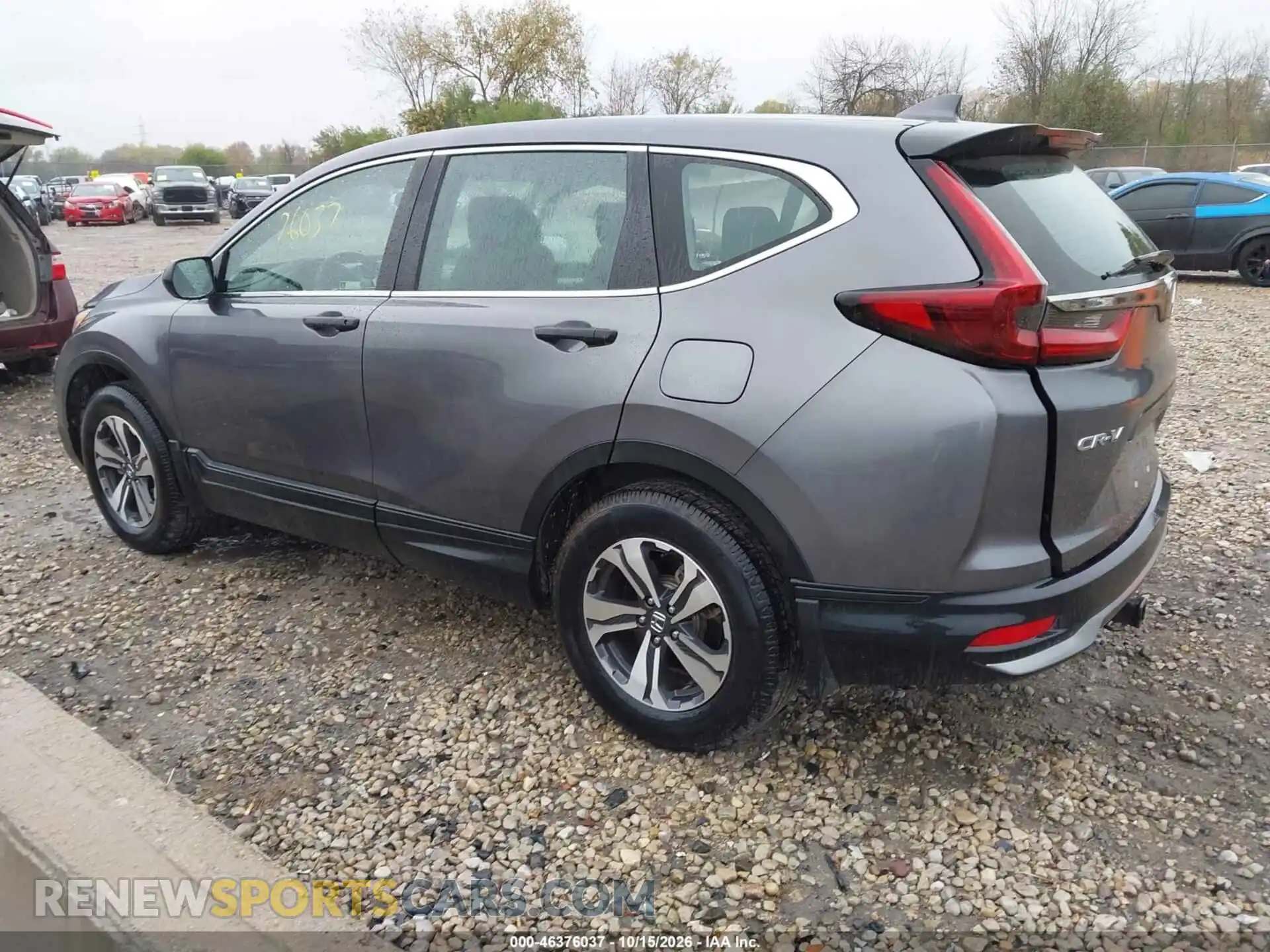 3 fotografías del automóvil dañado 5J6RW2H23ML011130 HONDA CR-V 2021