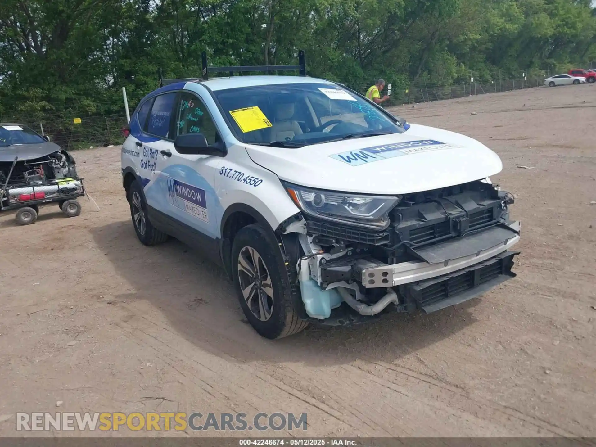 1 Photograph of a damaged car 5J6RW2H25ML017348 HONDA CR-V 2021