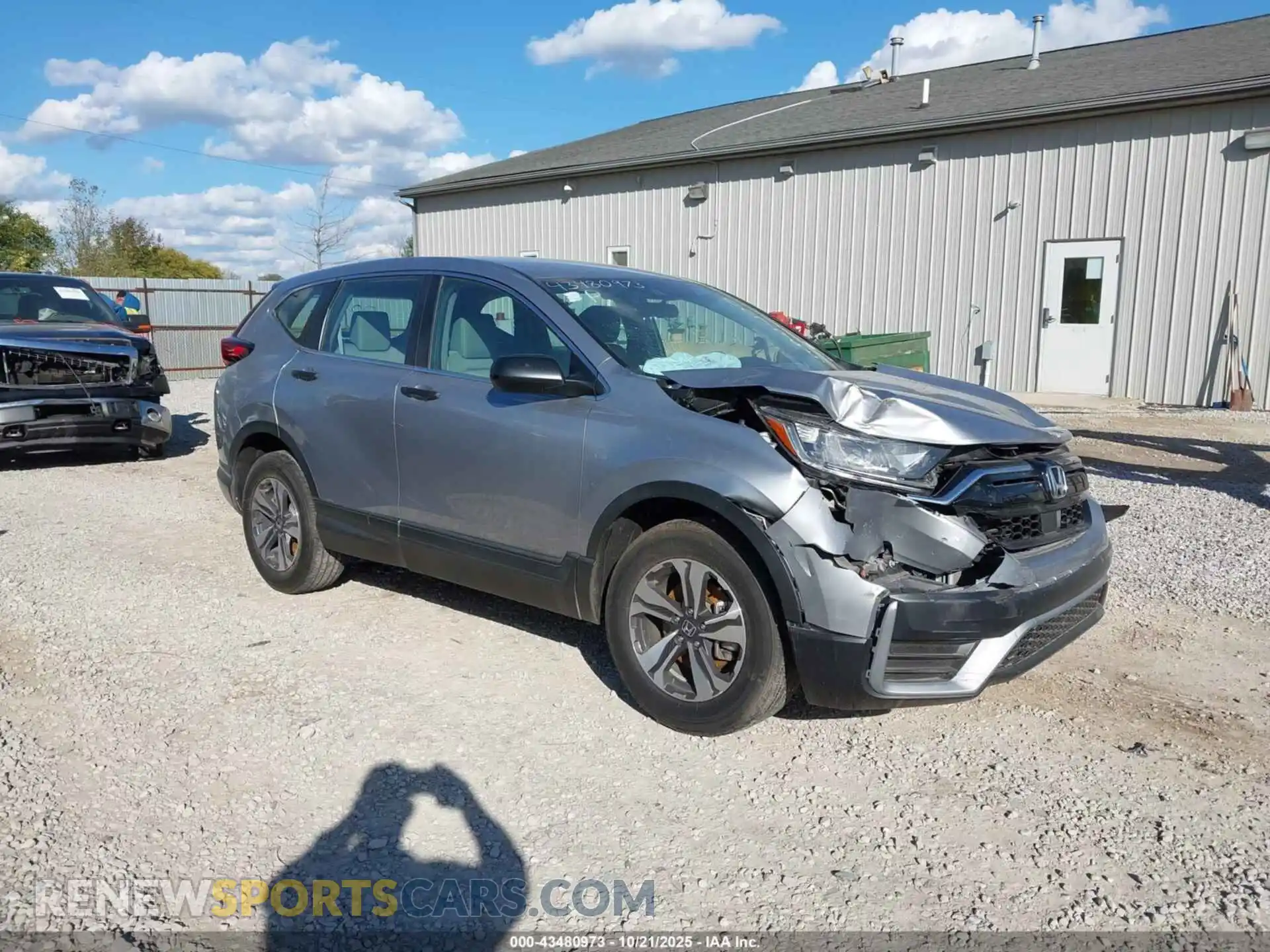 1 Photograph of a damaged car 5J6RW2H2XML007785 HONDA CR-V 2021