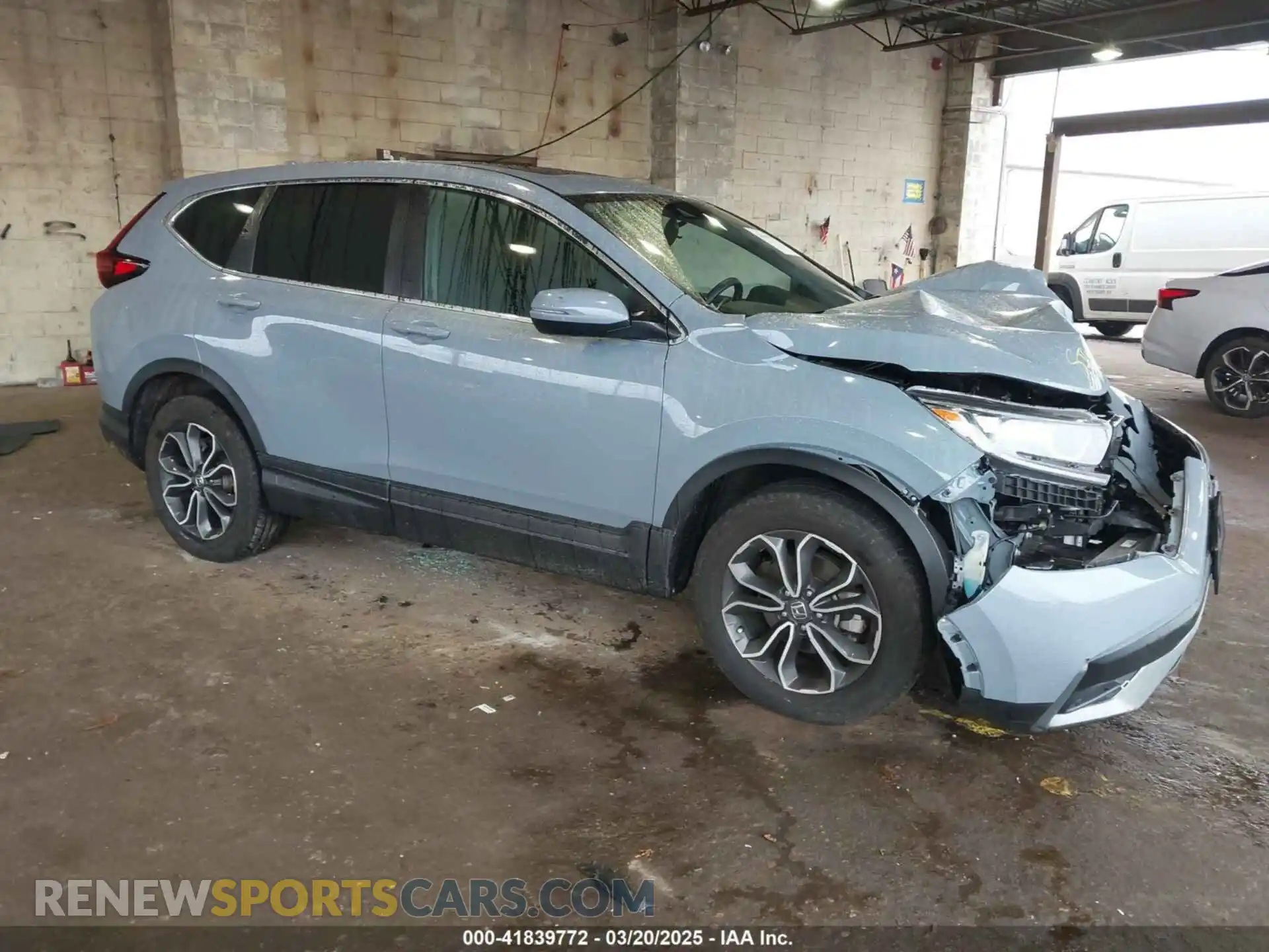 1 Photograph of a damaged car 5J6RW2H51ML010701 HONDA CR-V 2021