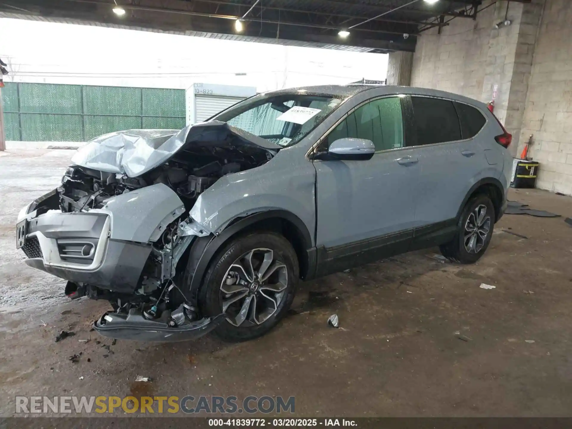 2 Photograph of a damaged car 5J6RW2H51ML010701 HONDA CR-V 2021