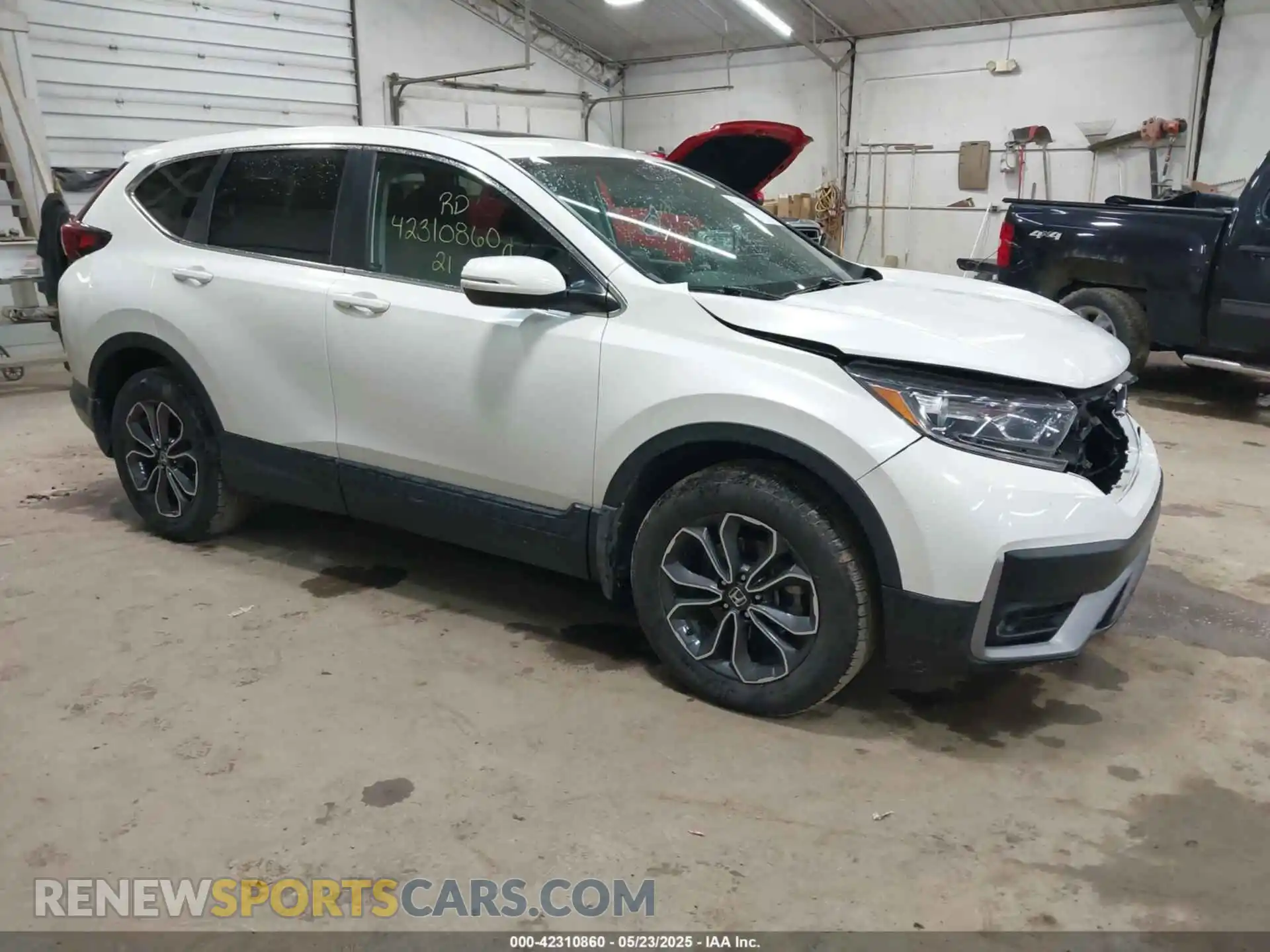 1 Photograph of a damaged car 5J6RW2H53MA002465 HONDA CR-V 2021