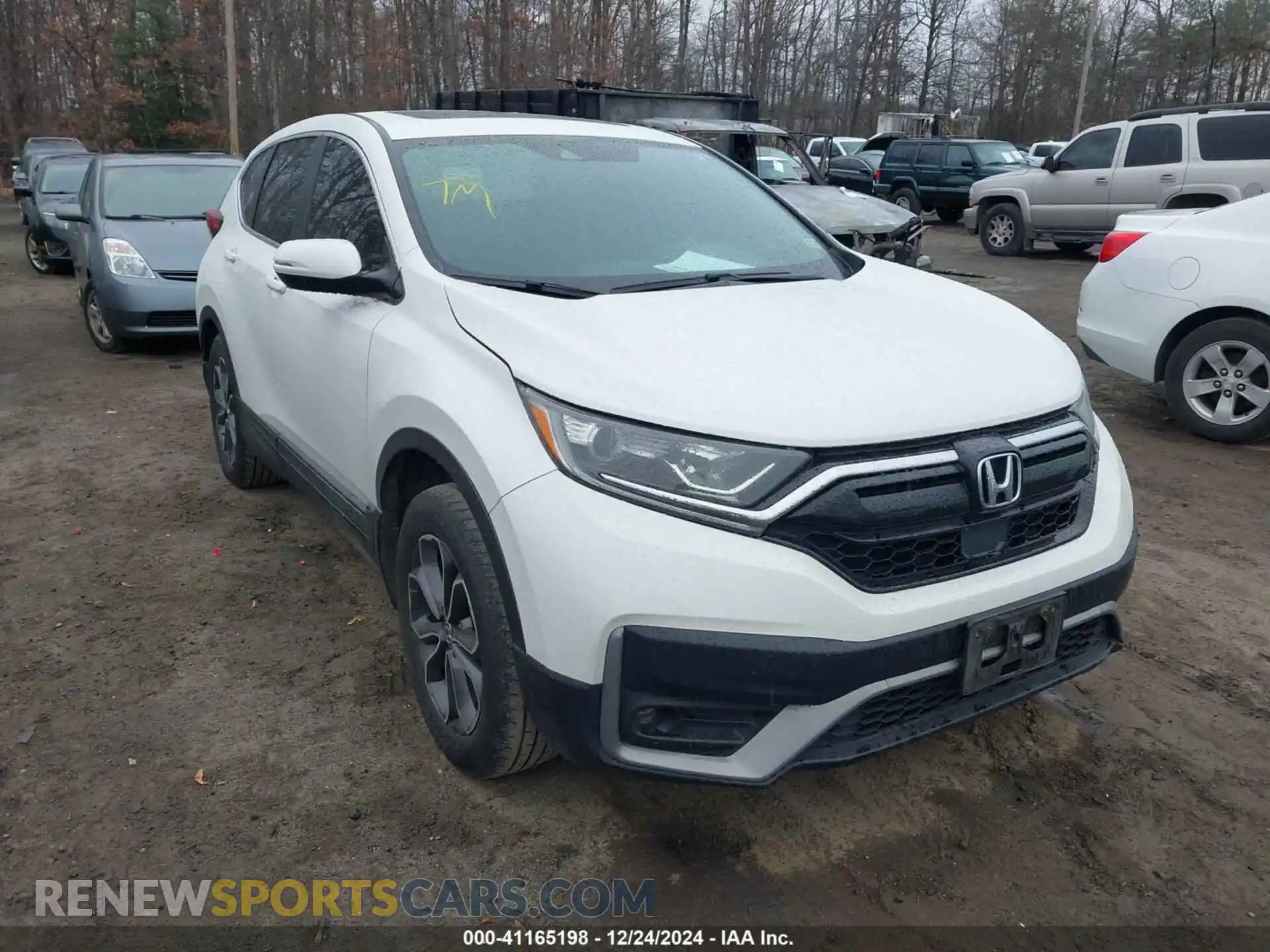1 Photograph of a damaged car 5J6RW2H53MA005222 HONDA CR-V 2021