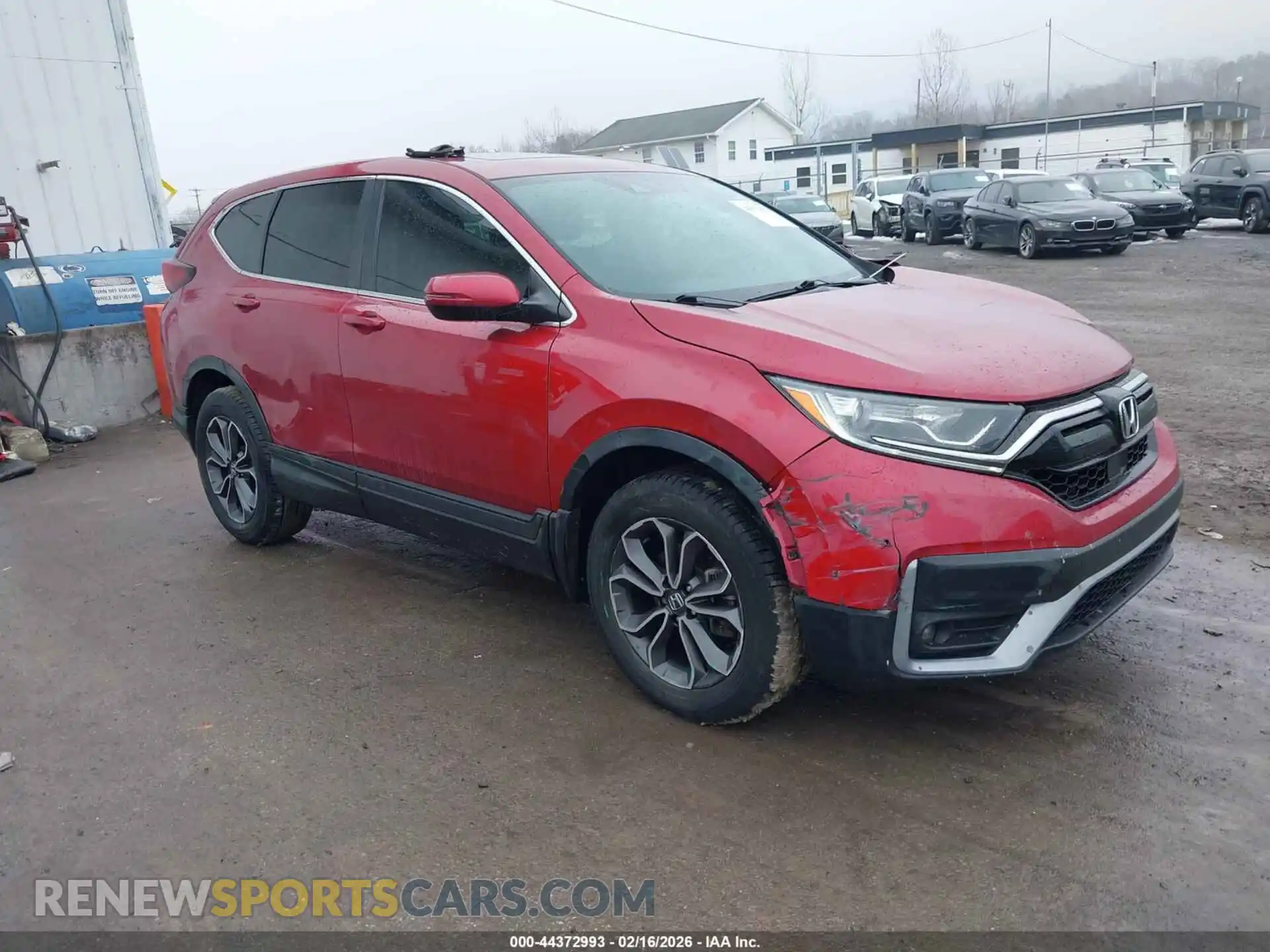 1 Photograph of a damaged car 5J6RW2H54MA004807 HONDA CR-V 2021