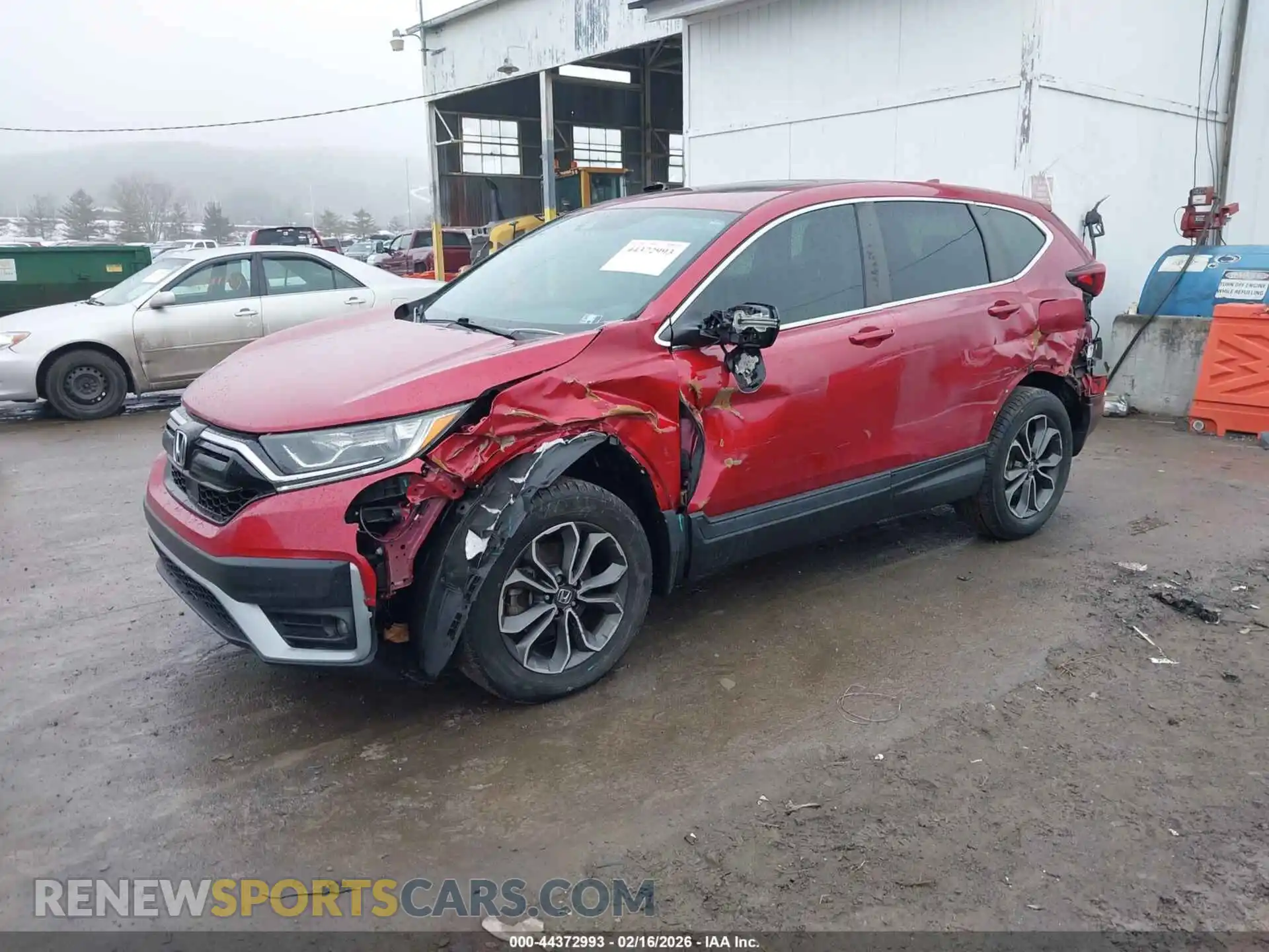 2 Photograph of a damaged car 5J6RW2H54MA004807 HONDA CR-V 2021
