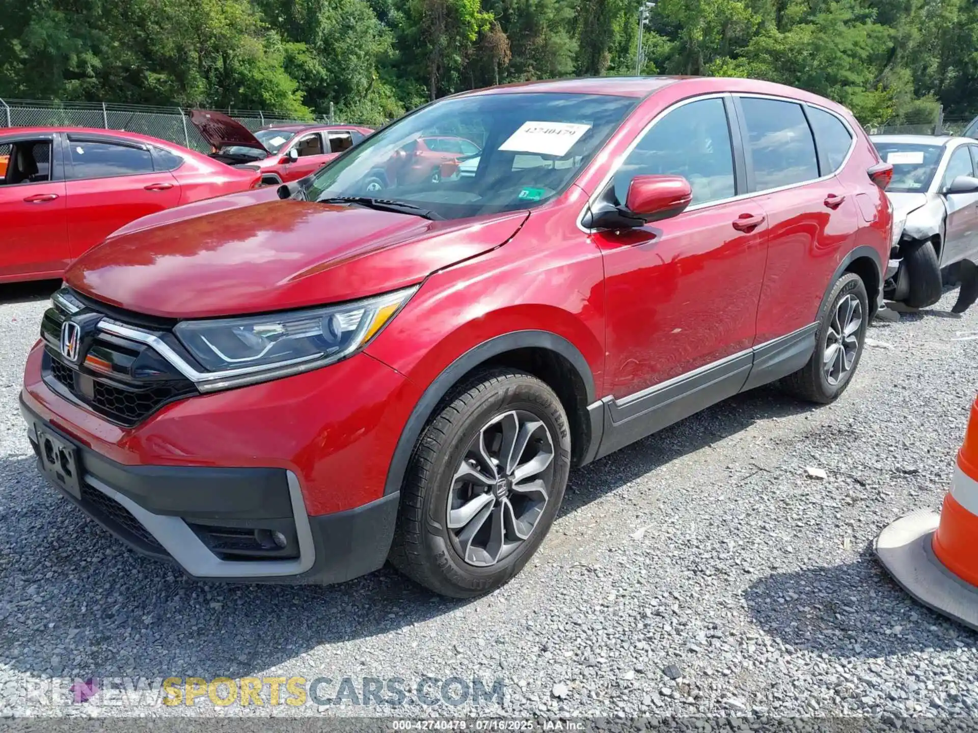 2 Photograph of a damaged car 5J6RW2H54ML004312 HONDA CR-V 2021