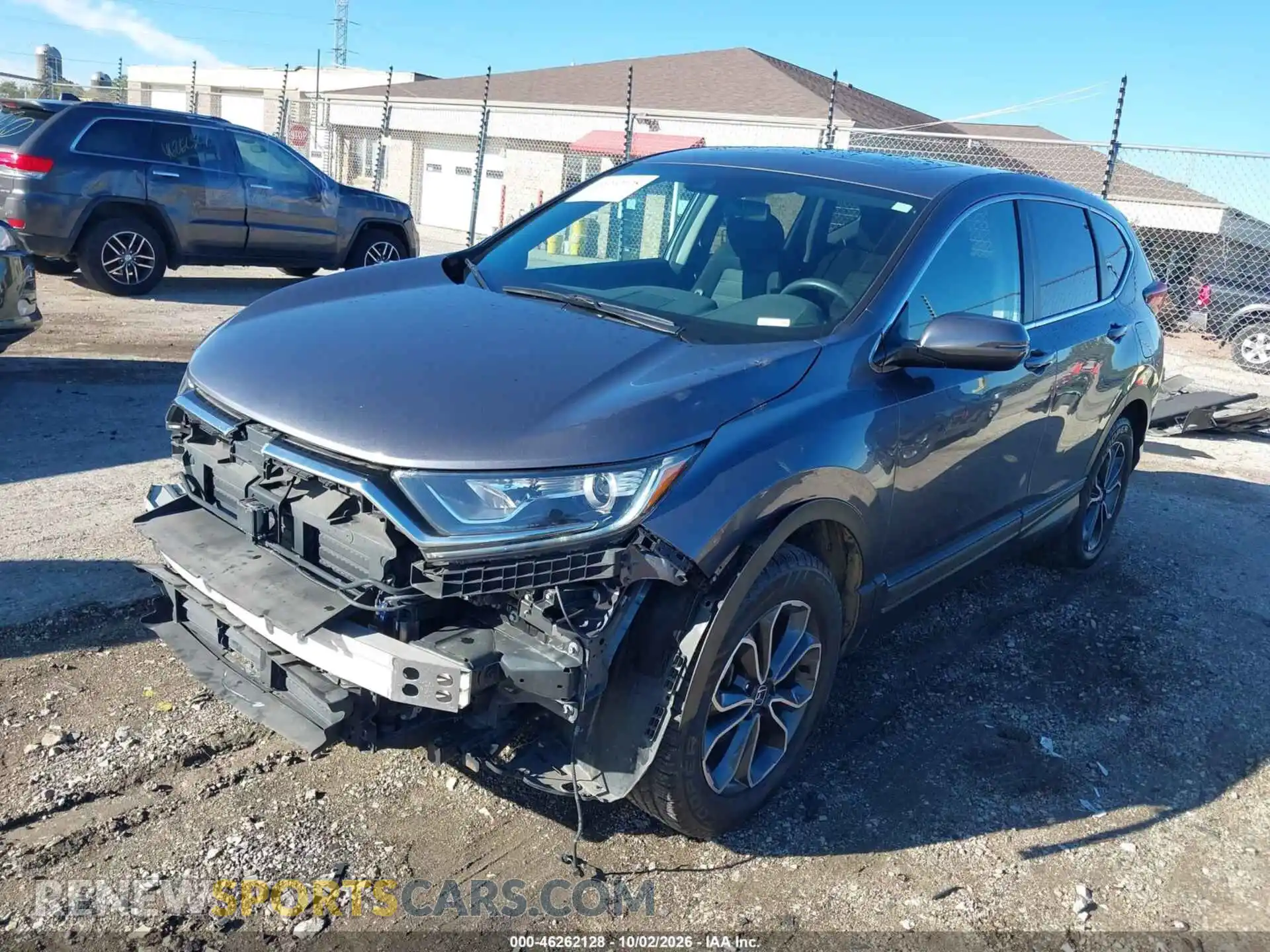 2 fotografías del automóvil dañado 5J6RW2H54ML012751 HONDA CR-V 2021