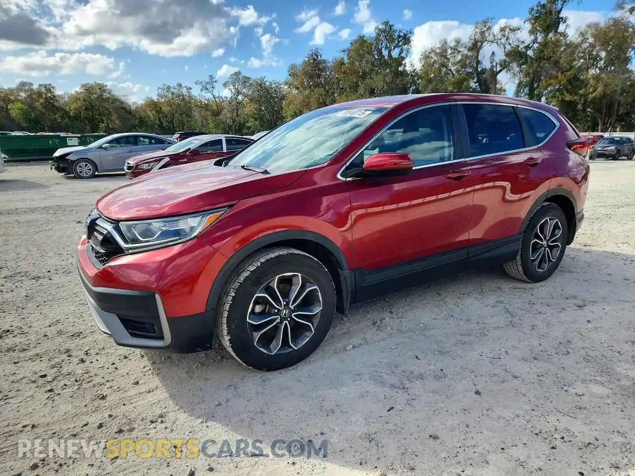 1 Photograph of a damaged car 5J6RW2H54ML021689 HONDA CR-V 2021