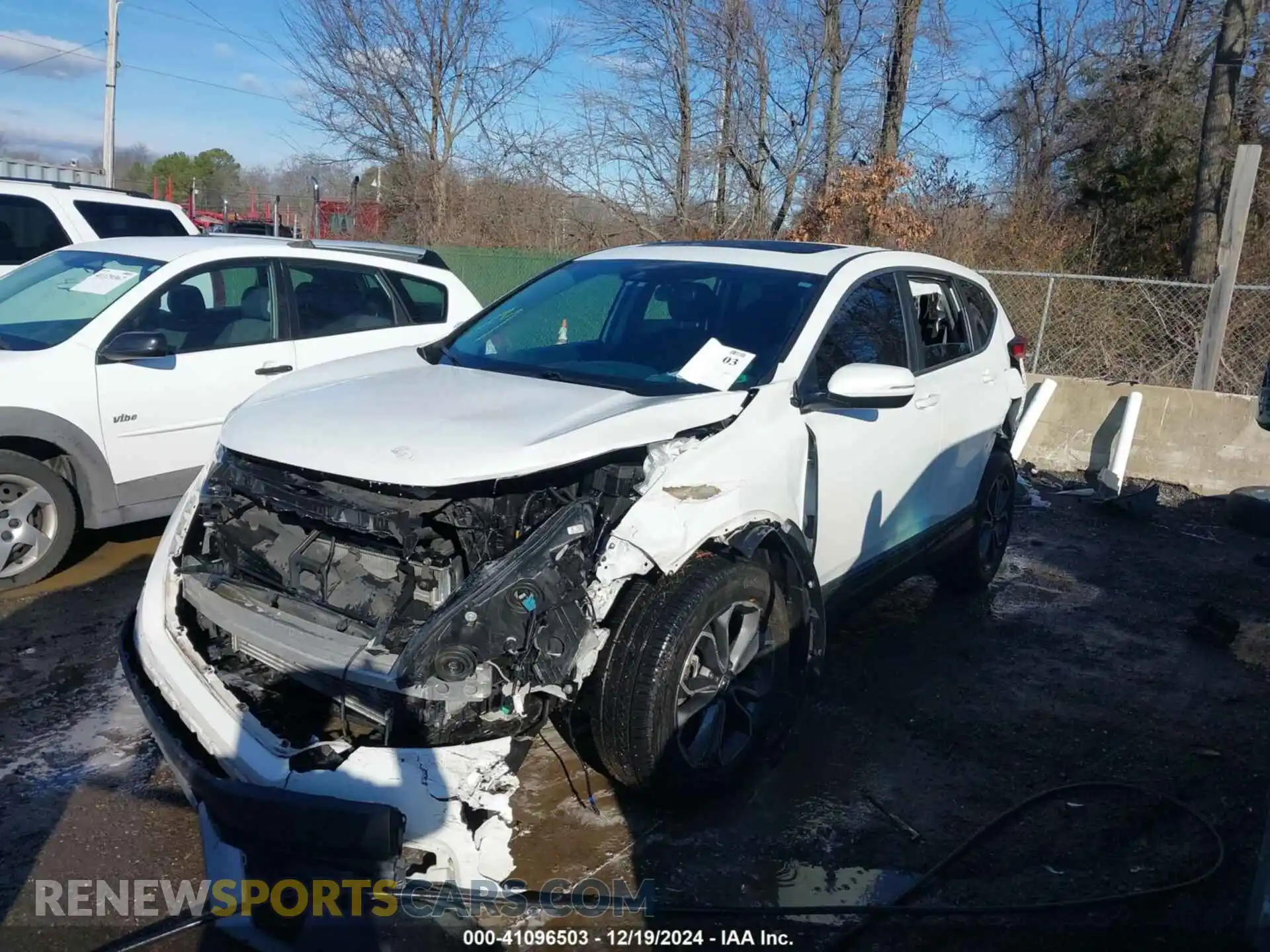 2 Photograph of a damaged car 5J6RW2H56MA012505 HONDA CR-V 2021