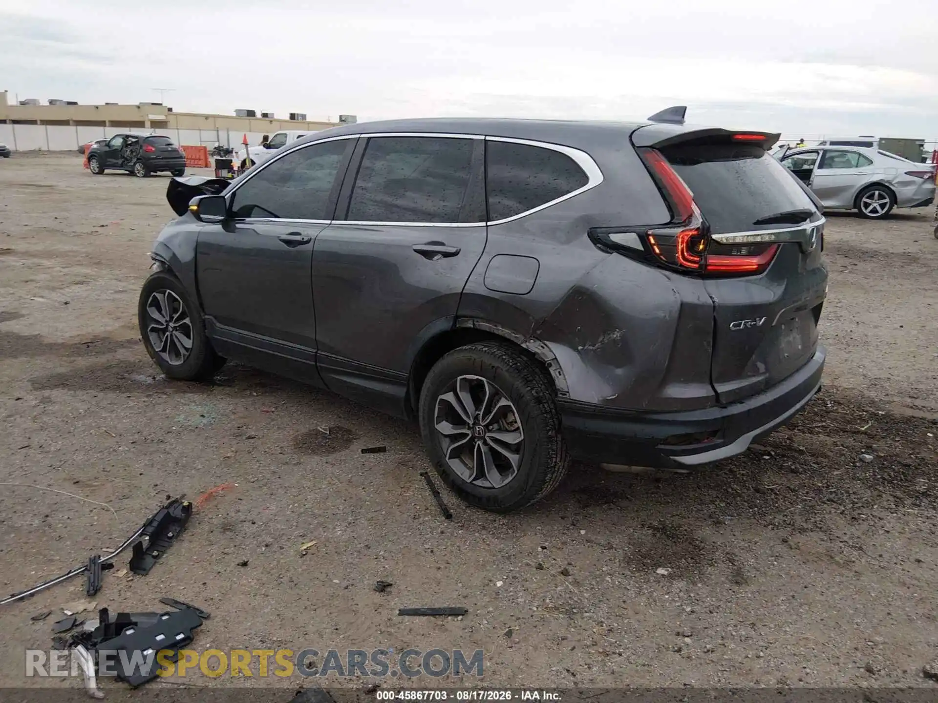 3 Photograph of a damaged car 5J6RW2H57MA005840 HONDA CR-V 2021