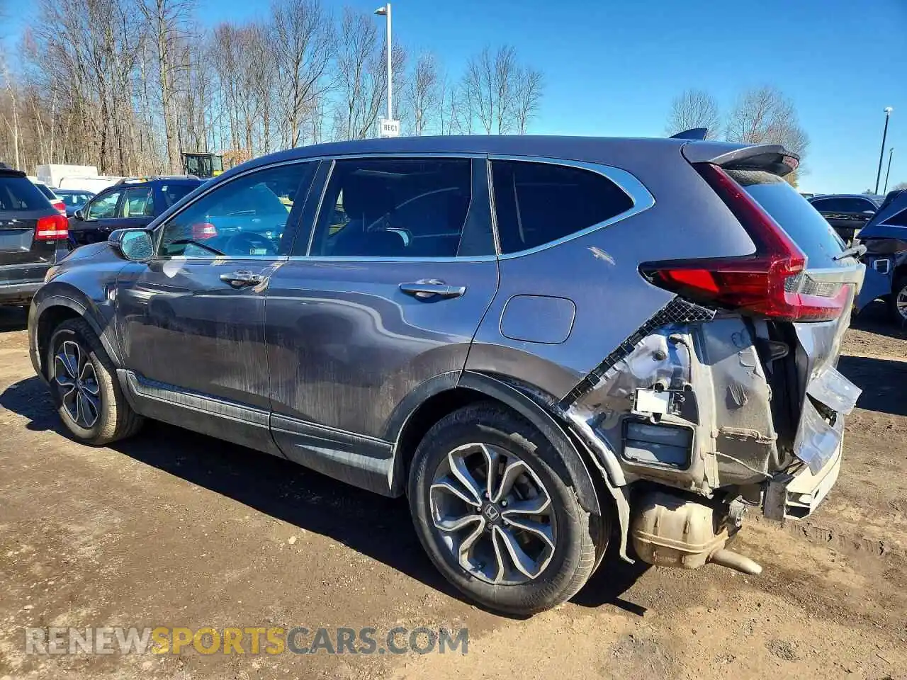 2 Photograph of a damaged car 5J6RW2H58MA002266 HONDA CR-V 2021