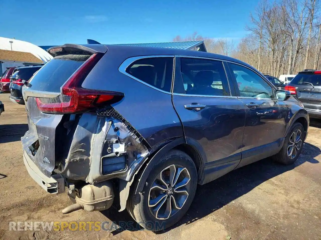 3 Photograph of a damaged car 5J6RW2H58MA002266 HONDA CR-V 2021
