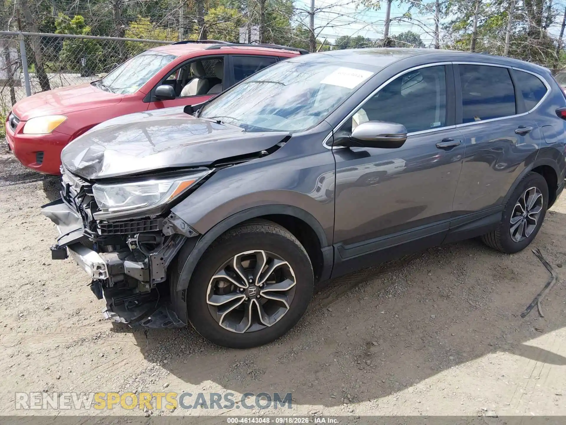 2 Photograph of a damaged car 5J6RW2H58MA003059 HONDA CR-V 2021