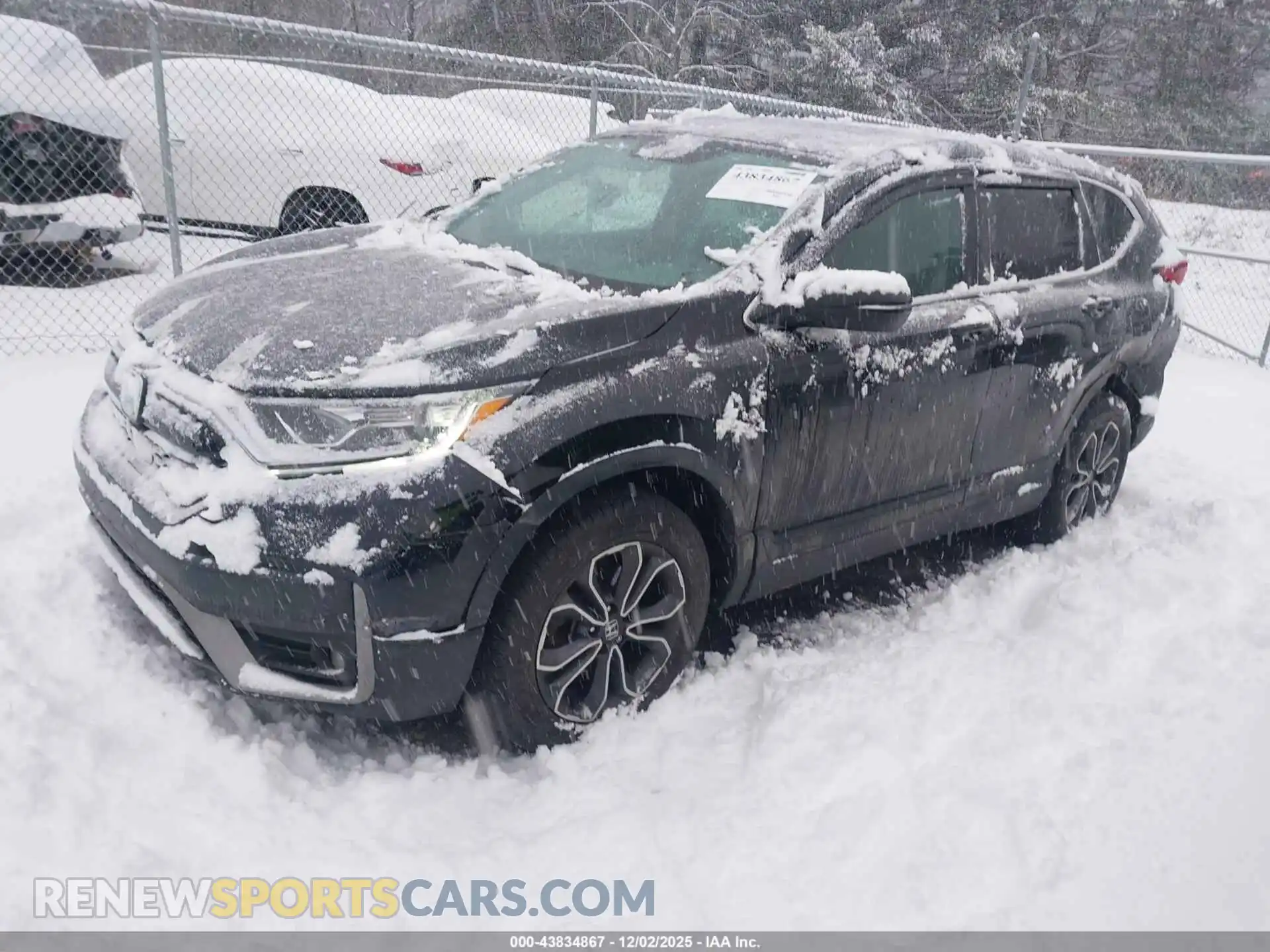 2 Photograph of a damaged car 5J6RW2H58ML004457 HONDA CR-V 2021