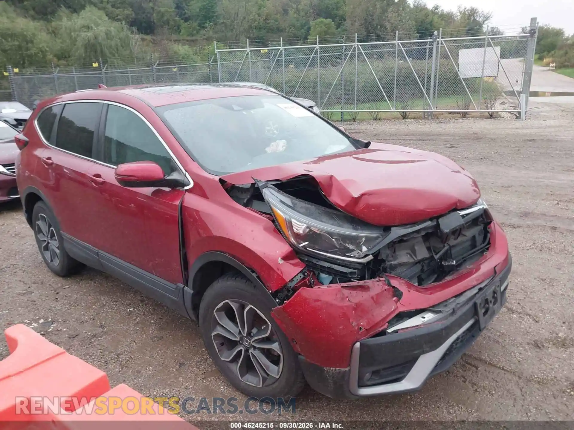 1 Photograph of a damaged car 5J6RW2H58ML010050 HONDA CR-V 2021