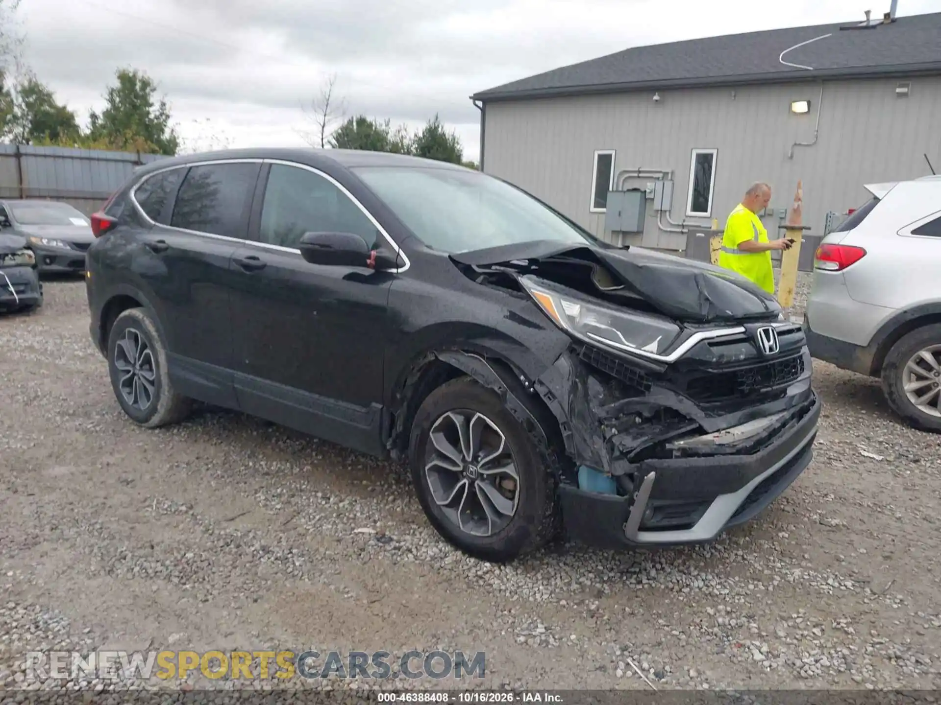 1 Photograph of a damaged car 5J6RW2H58ML016673 HONDA CR-V 2021